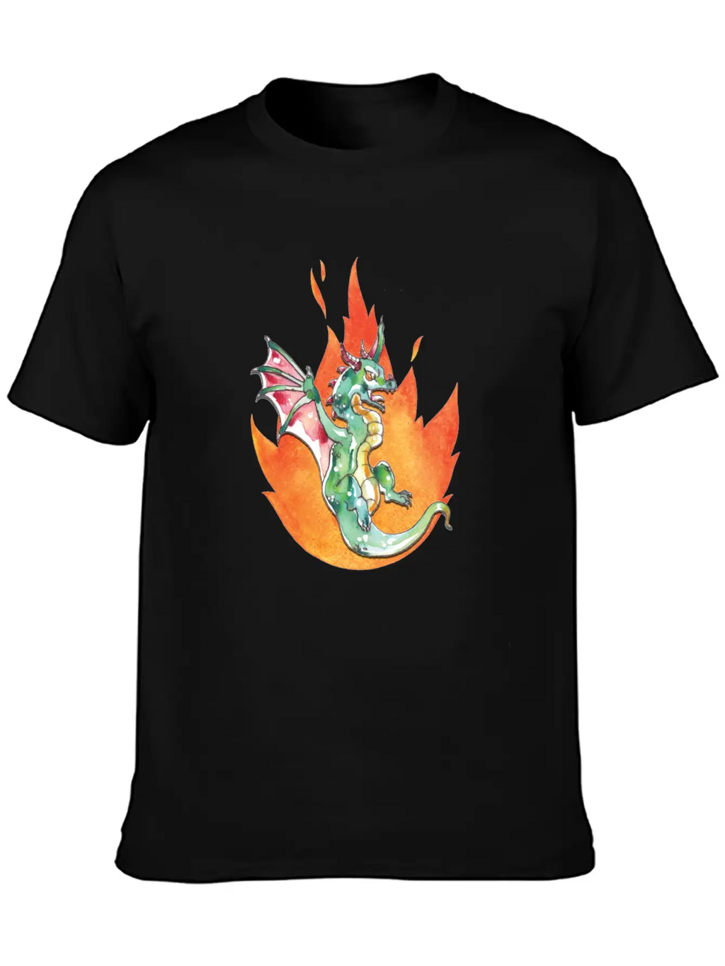 Dragon Unisex Casual T-Shirt – Clean Design For Daily Comfort