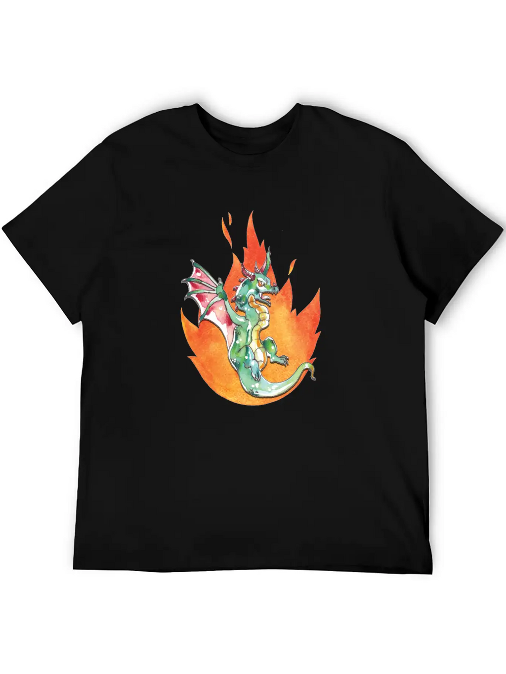 Dragon Unisex Casual T-Shirt – Clean Design For Daily Comfort