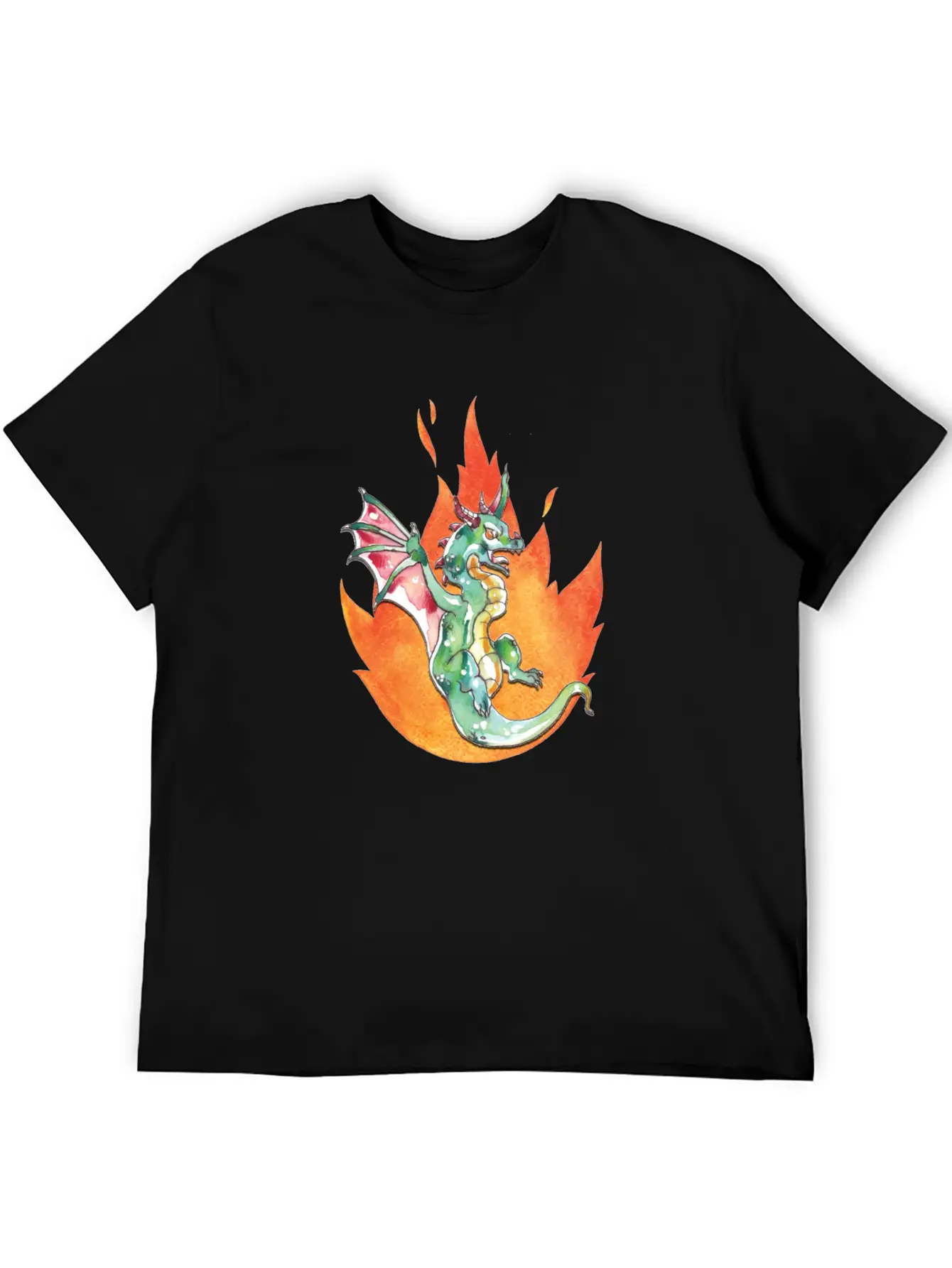Dragon Unisex Casual T-Shirt – Clean Design For Daily Comfort