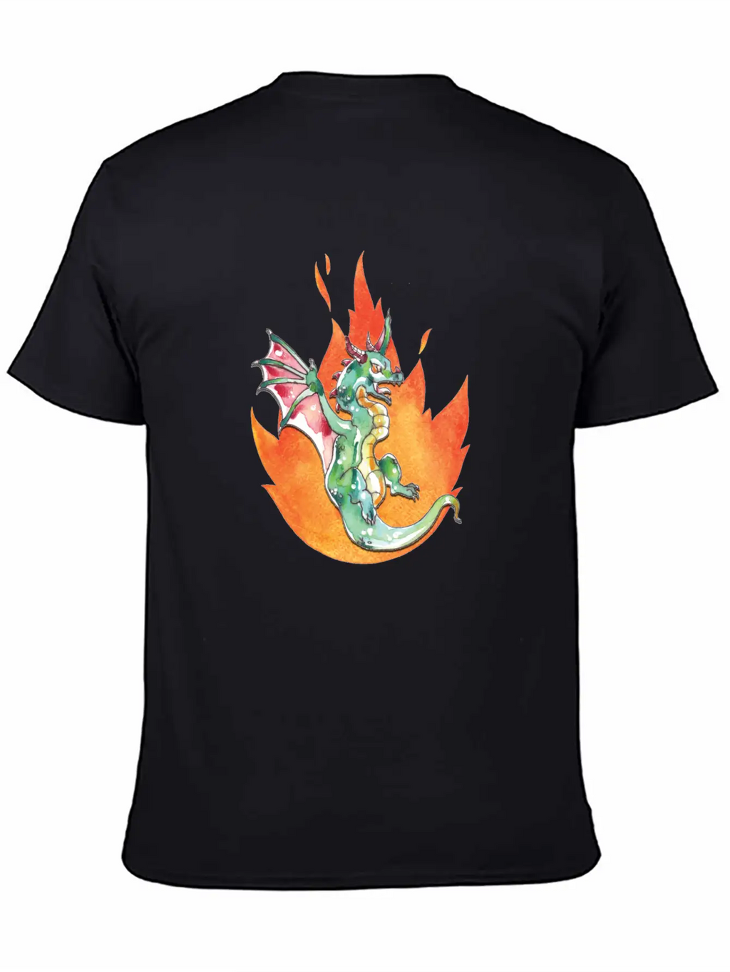 Dragon Unisex Casual T-Shirt – Clean Design For Daily Comfort