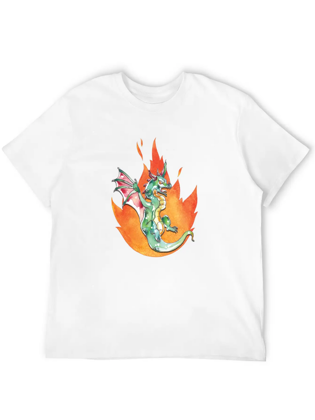 Dragon Unisex Casual T-Shirt – Clean Design For Daily Comfort