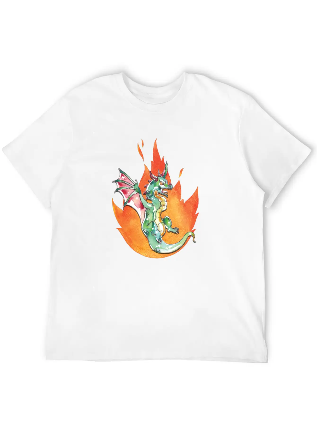 Dragon Unisex Casual T-Shirt – Clean Design For Daily Comfort