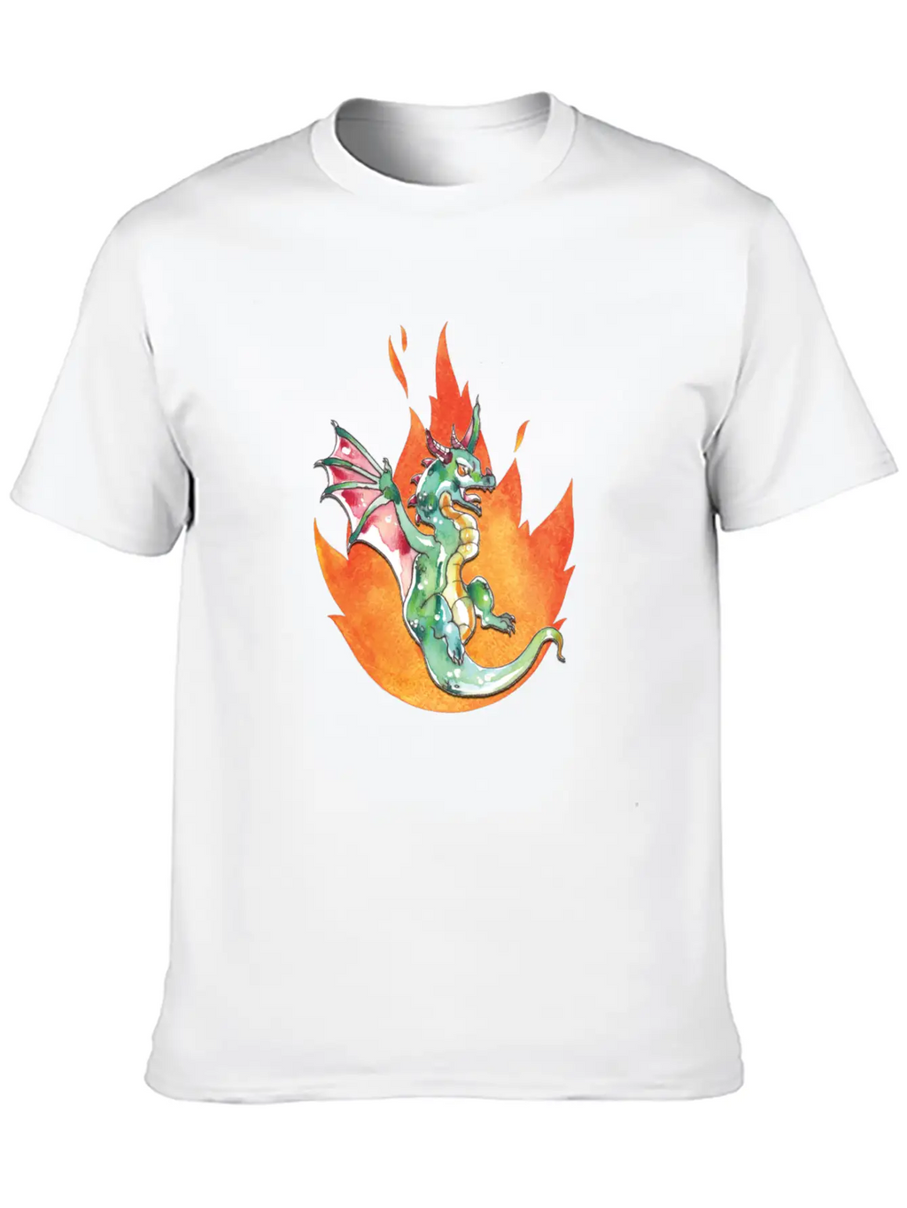 Dragon Unisex Casual T-Shirt – Clean Design For Daily Comfort