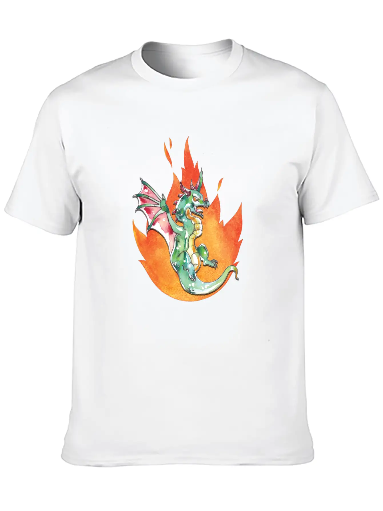 Dragon Unisex Casual T-Shirt – Clean Design For Daily Comfort