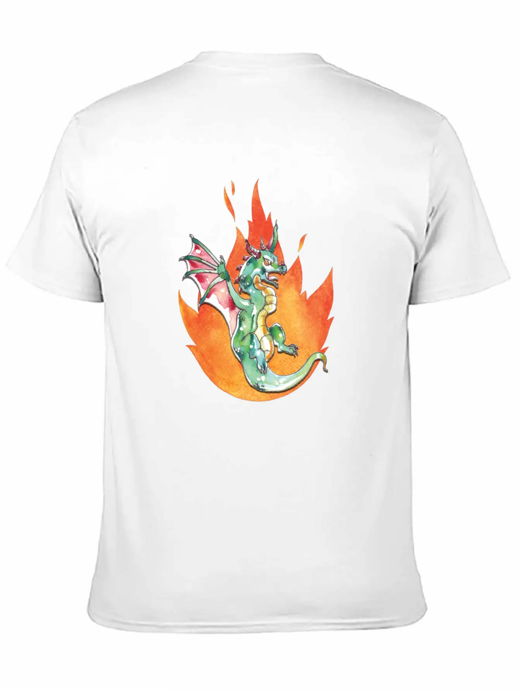 Dragon Unisex Casual T-Shirt – Clean Design For Daily Comfort