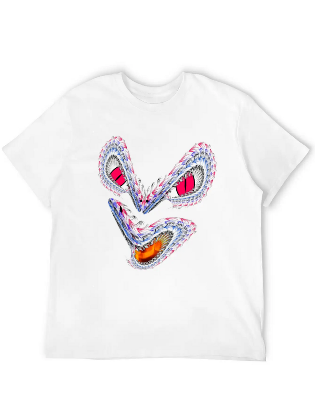 Dragon Unisex Short Sleeve Soft Cotton T-Shirt – Casual Everyday Wear