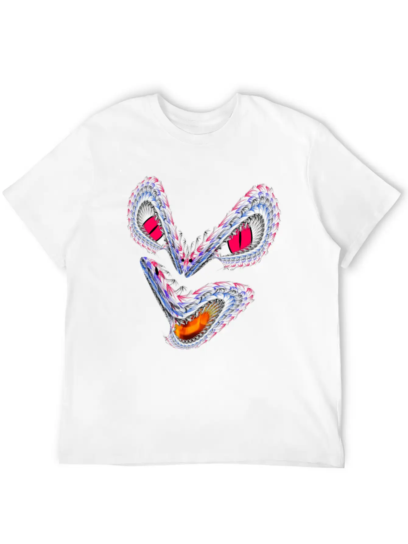 Dragon Unisex Short Sleeve Soft Cotton T-Shirt – Casual Everyday Wear