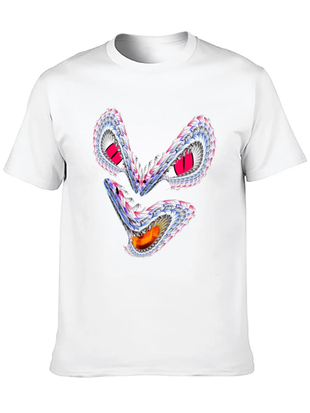 Dragon Unisex Short Sleeve Soft Cotton T-Shirt – Casual Everyday Wear