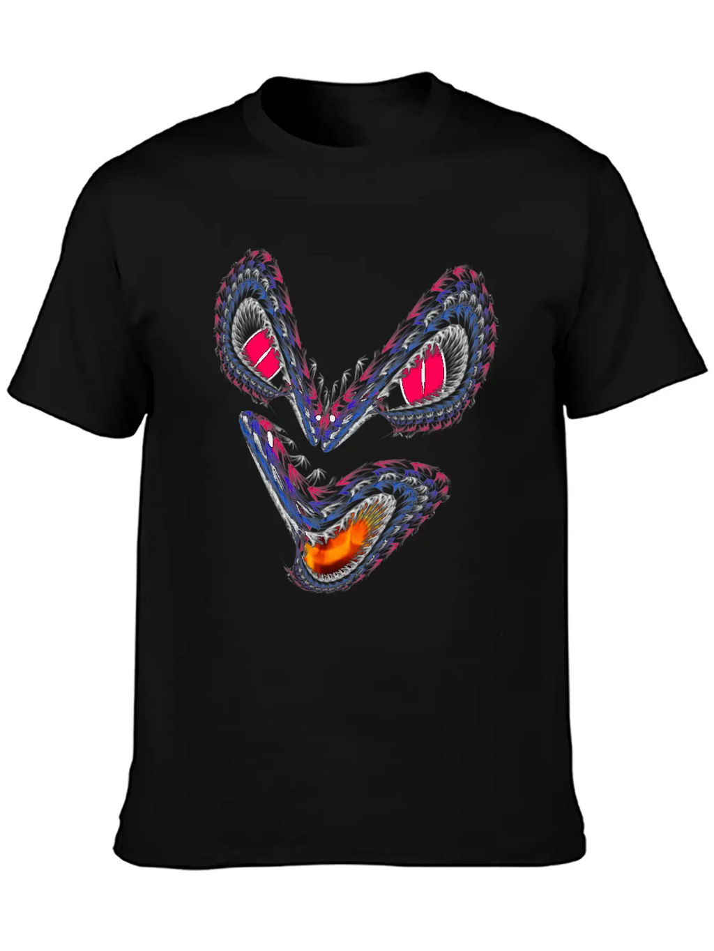 Dragon Unisex Short Sleeve Soft Cotton T-Shirt – Casual Everyday Wear