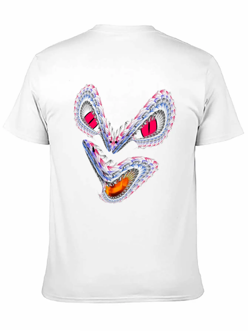 Dragon Unisex Short Sleeve Soft Cotton T-Shirt – Casual Everyday Wear