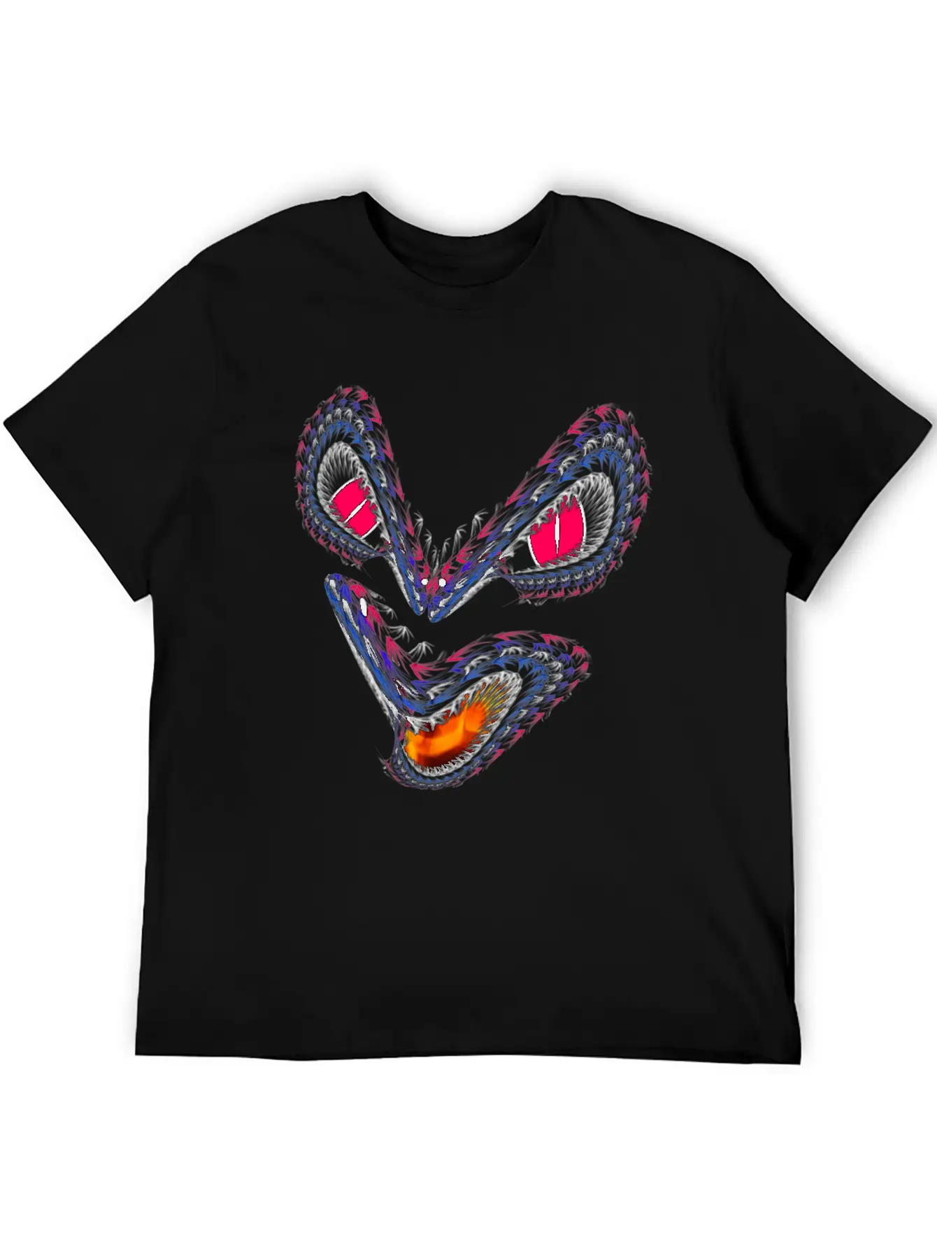 Dragon Unisex Short Sleeve Soft Cotton T-Shirt – Casual Everyday Wear