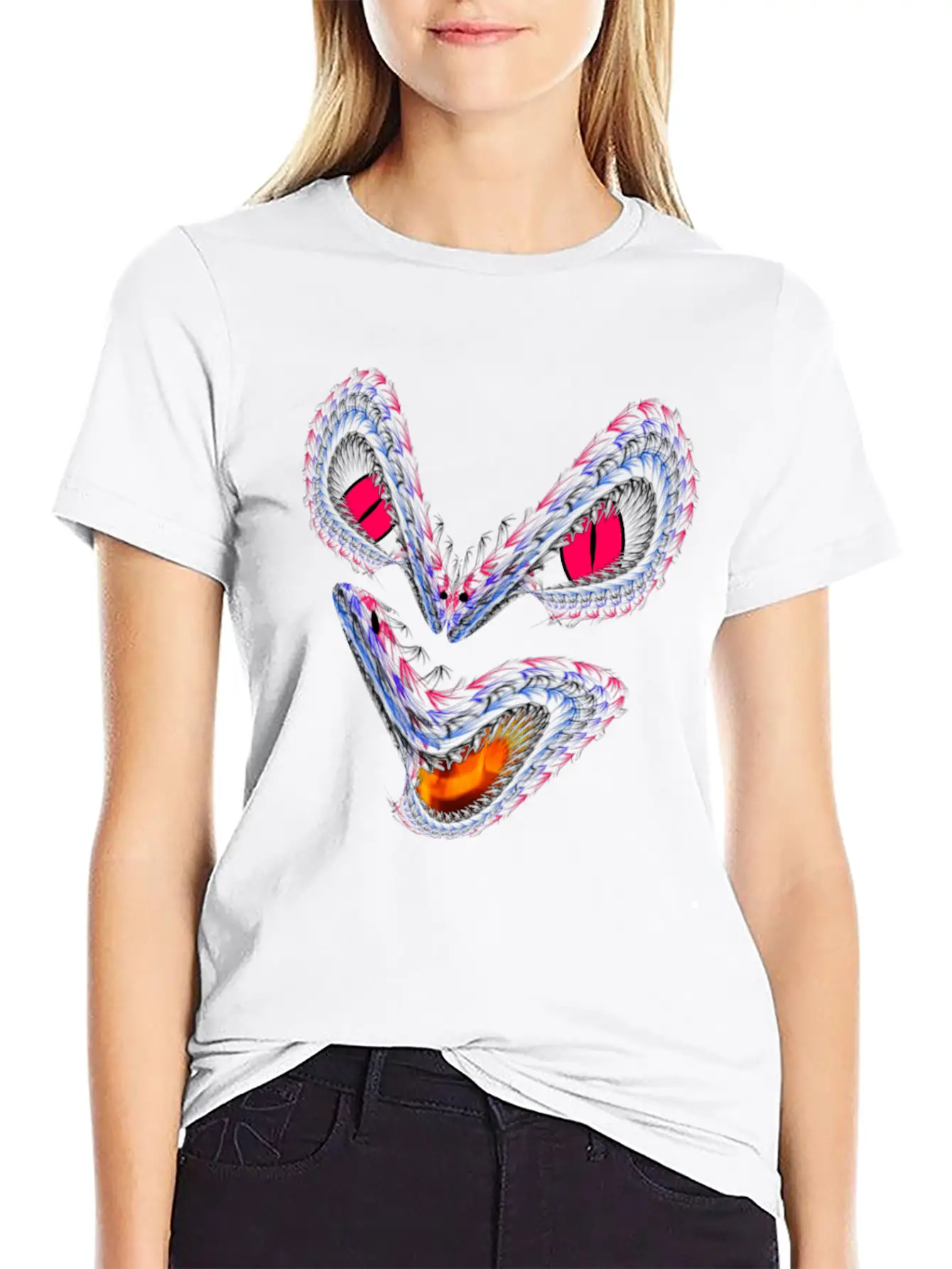 Dragon Unisex Short Sleeve Soft Cotton T-Shirt – Casual Everyday Wear