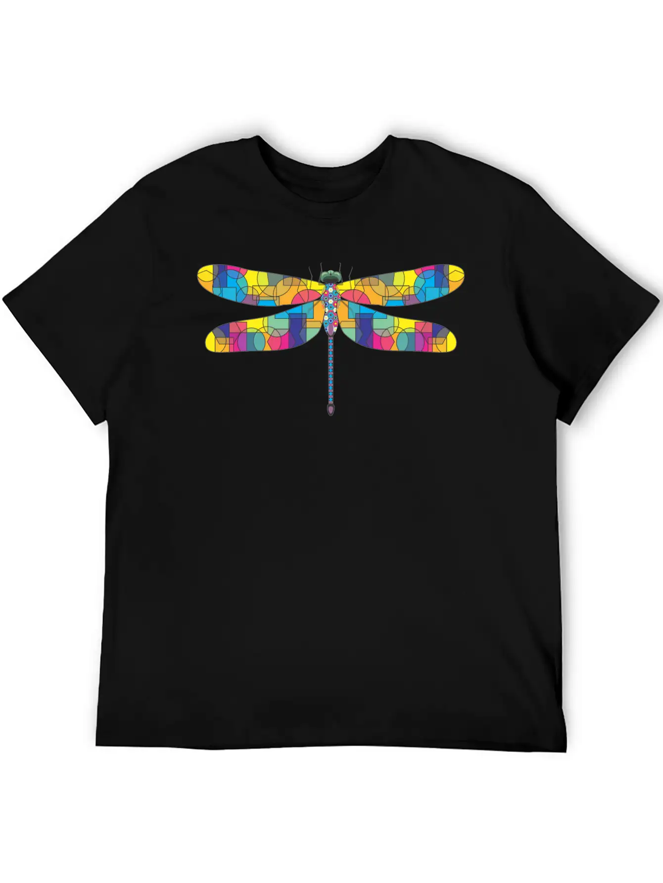Dragonfly Casual Graphic T-Shirt – Simple And Comfortable Daily Wear