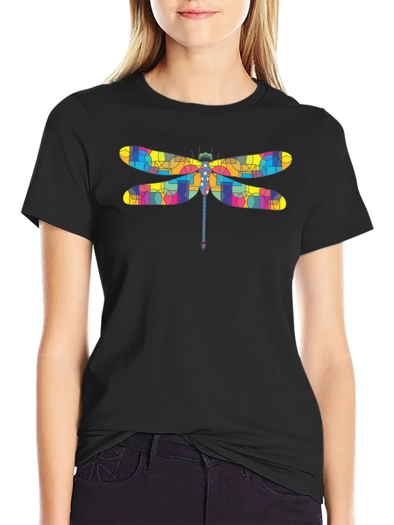 Dragonfly Casual Graphic T-Shirt – Simple And Comfortable Daily Wear