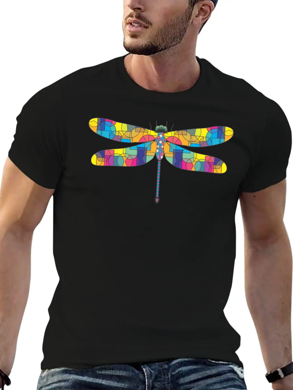 Dragonfly Casual Graphic T-Shirt – Simple And Comfortable Daily Wear