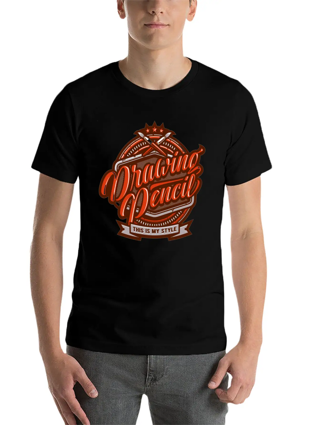 Drawing Pencil, Its My Style Breathable Graphic T-Shirt – Perfect For Casual Days