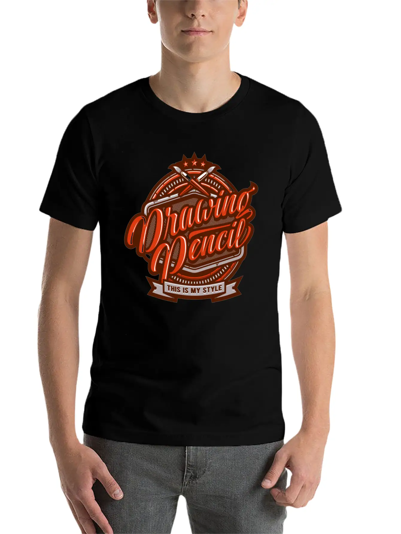 Drawing Pencil, Its My Style Breathable Graphic T-Shirt – Perfect For Casual Days