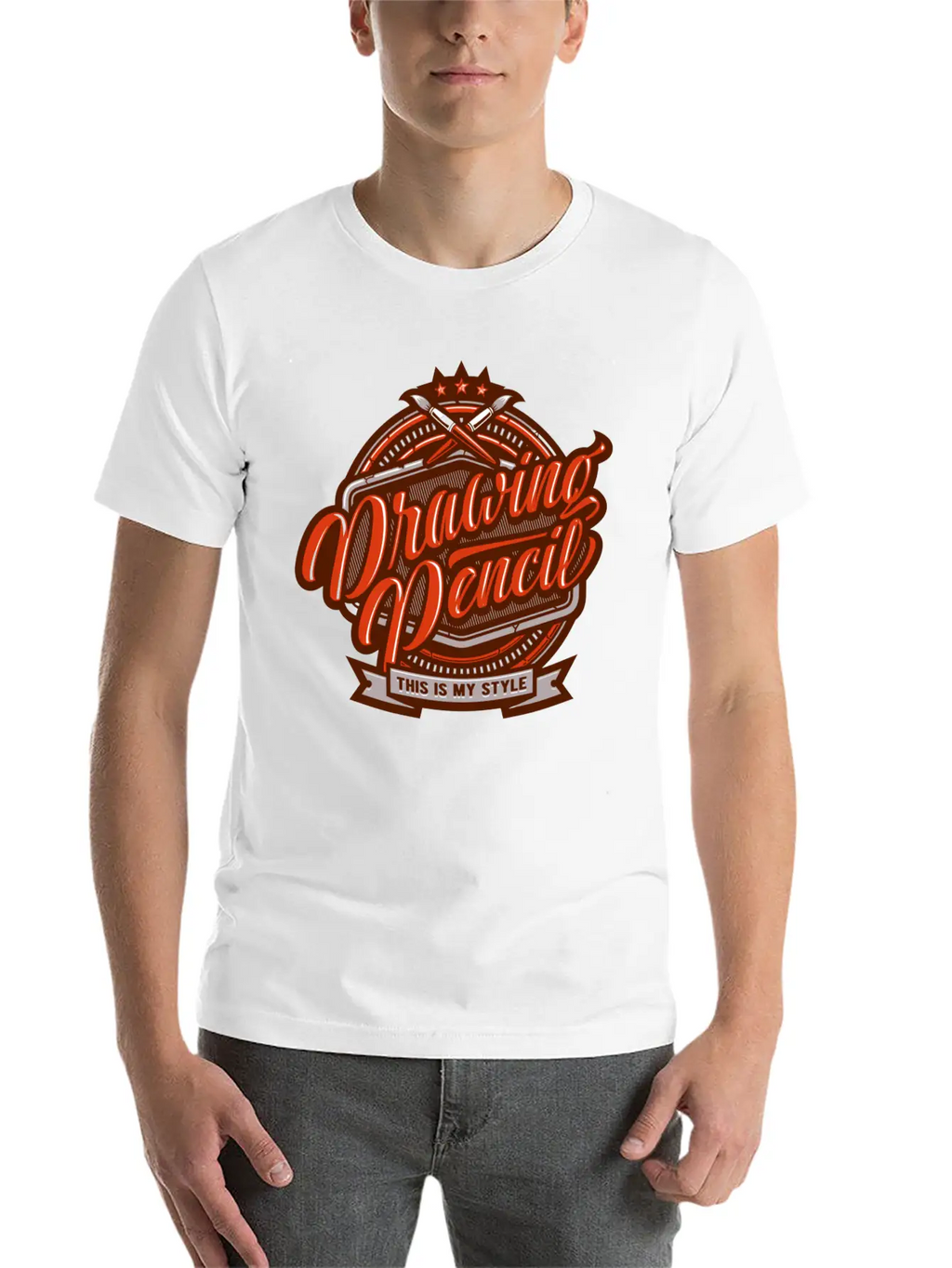 Drawing Pencil, Its My Style Breathable Graphic T-Shirt – Perfect For Casual Days