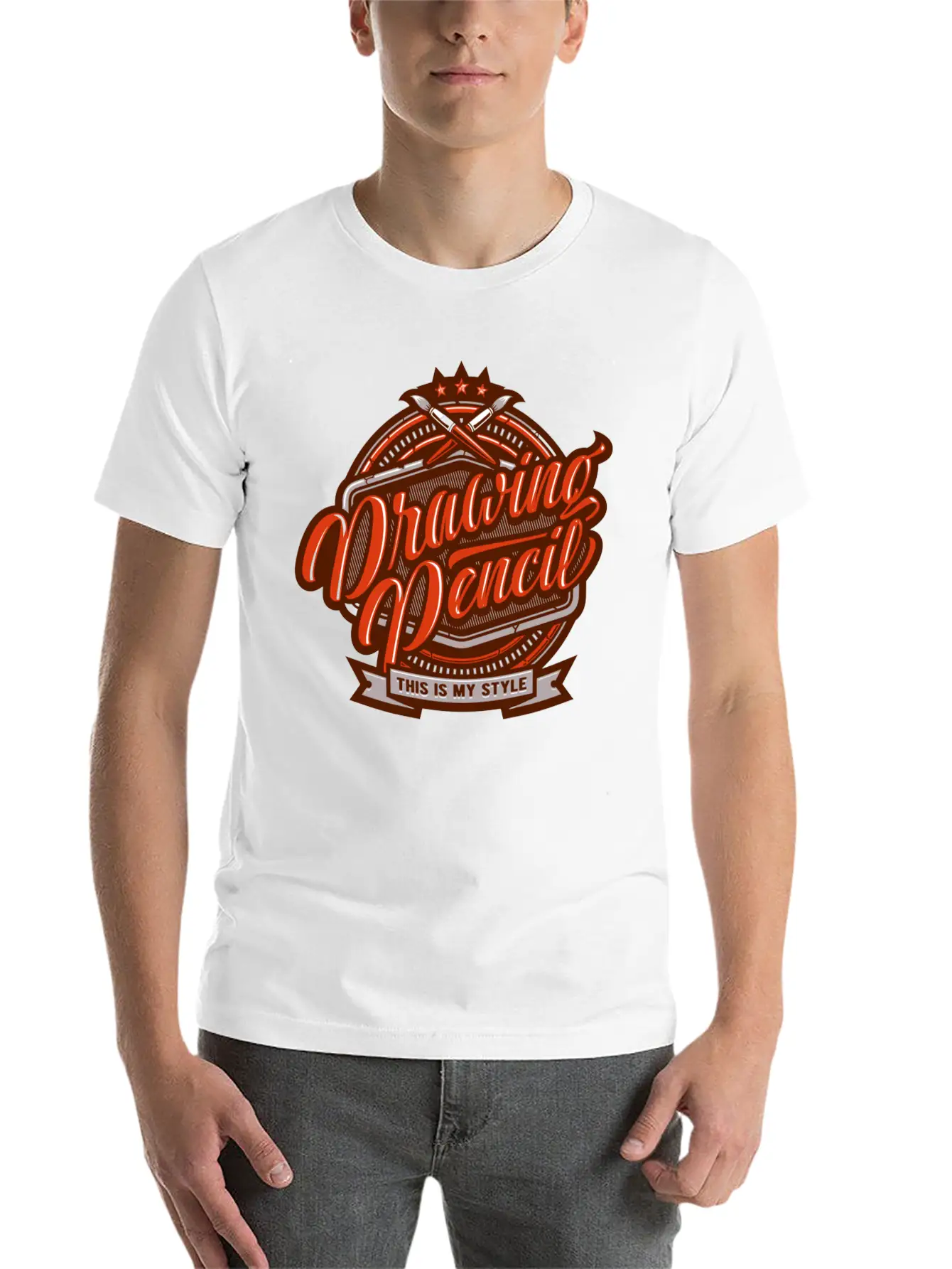 Drawing Pencil, Its My Style Breathable Graphic T-Shirt – Perfect For Casual Days