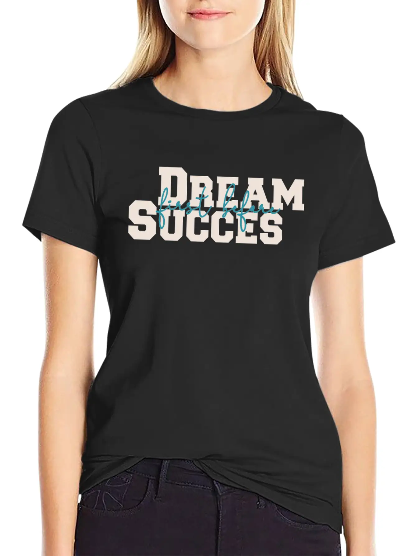 Dream And Success Unisex Casual T-Shirt – Clean Design For Daily Comfort
