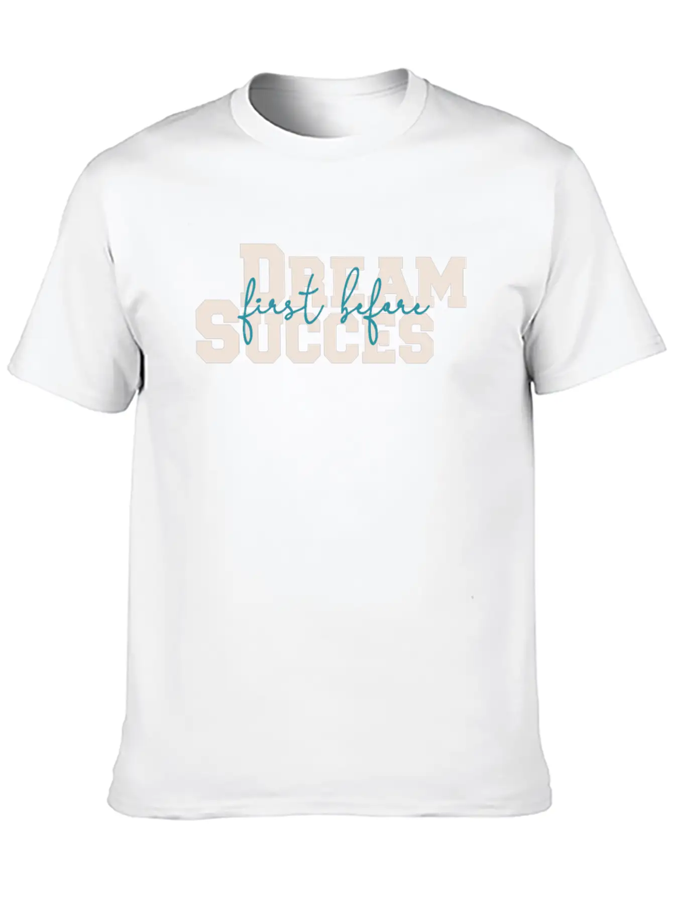 Dream And Success Unisex Casual T-Shirt – Clean Design For Daily Comfort