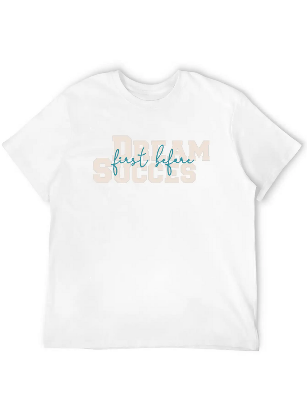 Dream And Success Unisex Casual T-Shirt – Clean Design For Daily Comfort