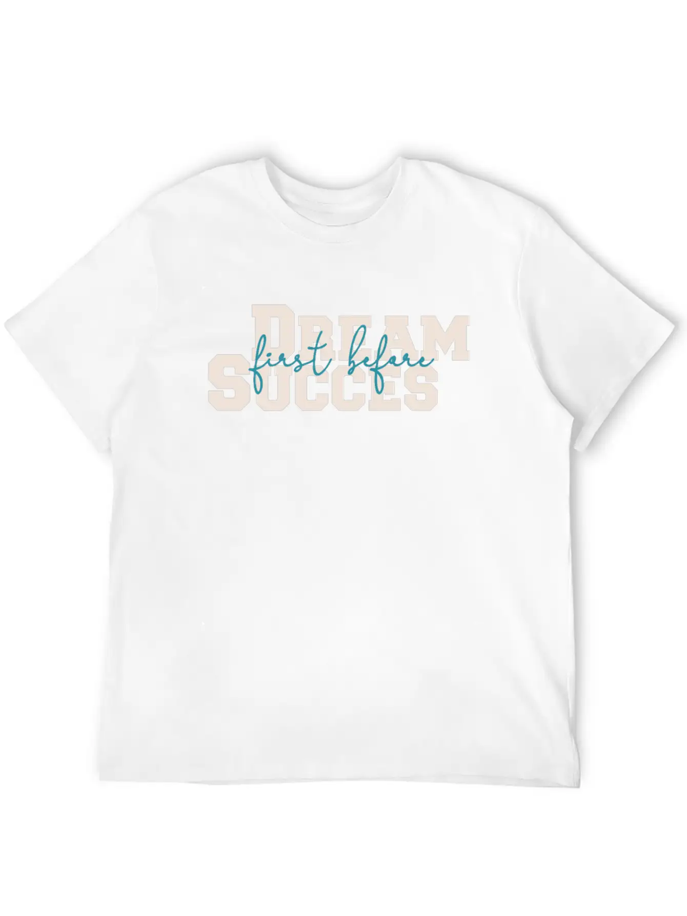 Dream And Success Unisex Casual T-Shirt – Clean Design For Daily Comfort