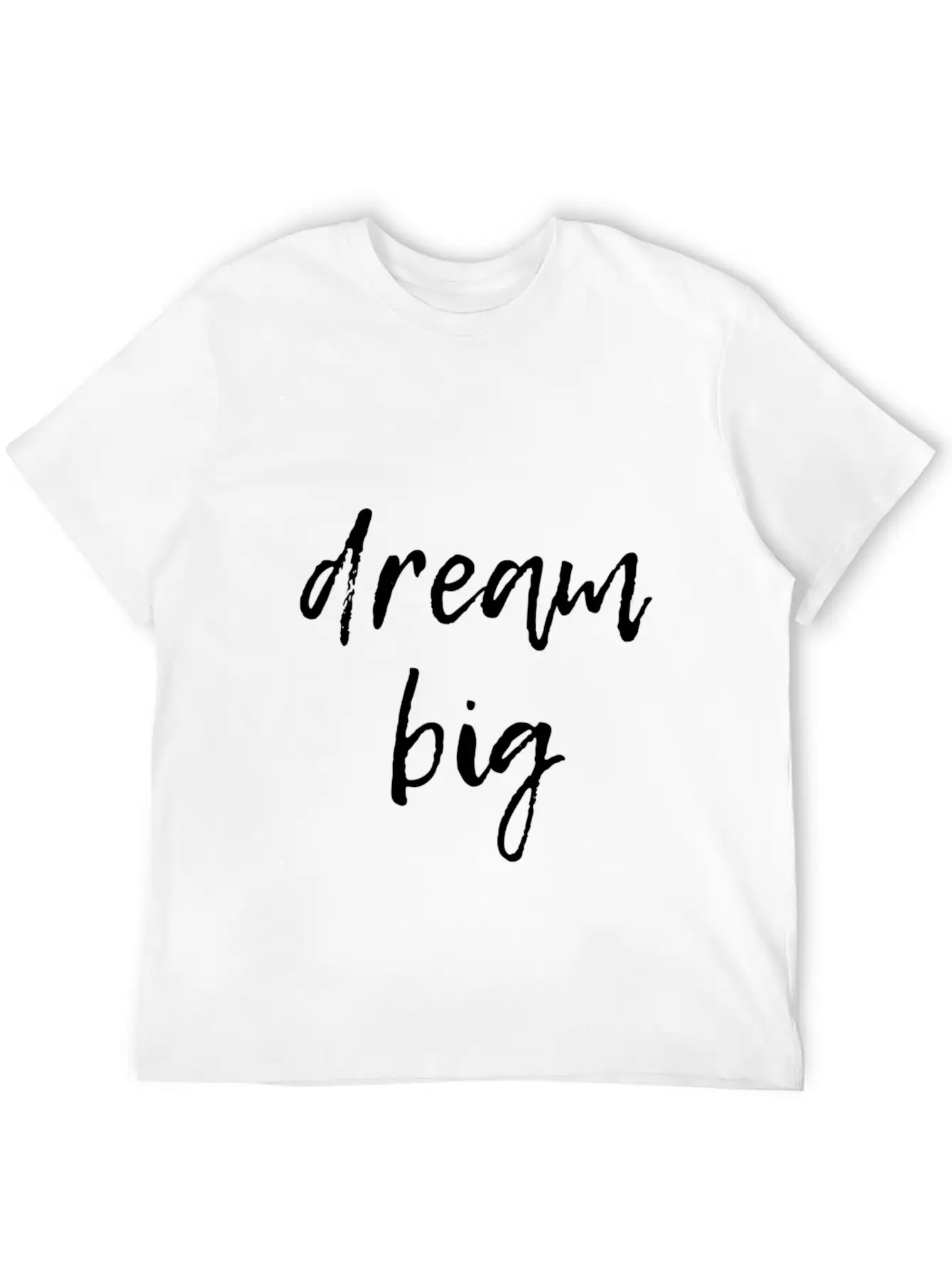 Dream Big Unisex Short Sleeve Soft Cotton T-Shirt – Casual Everyday Wear