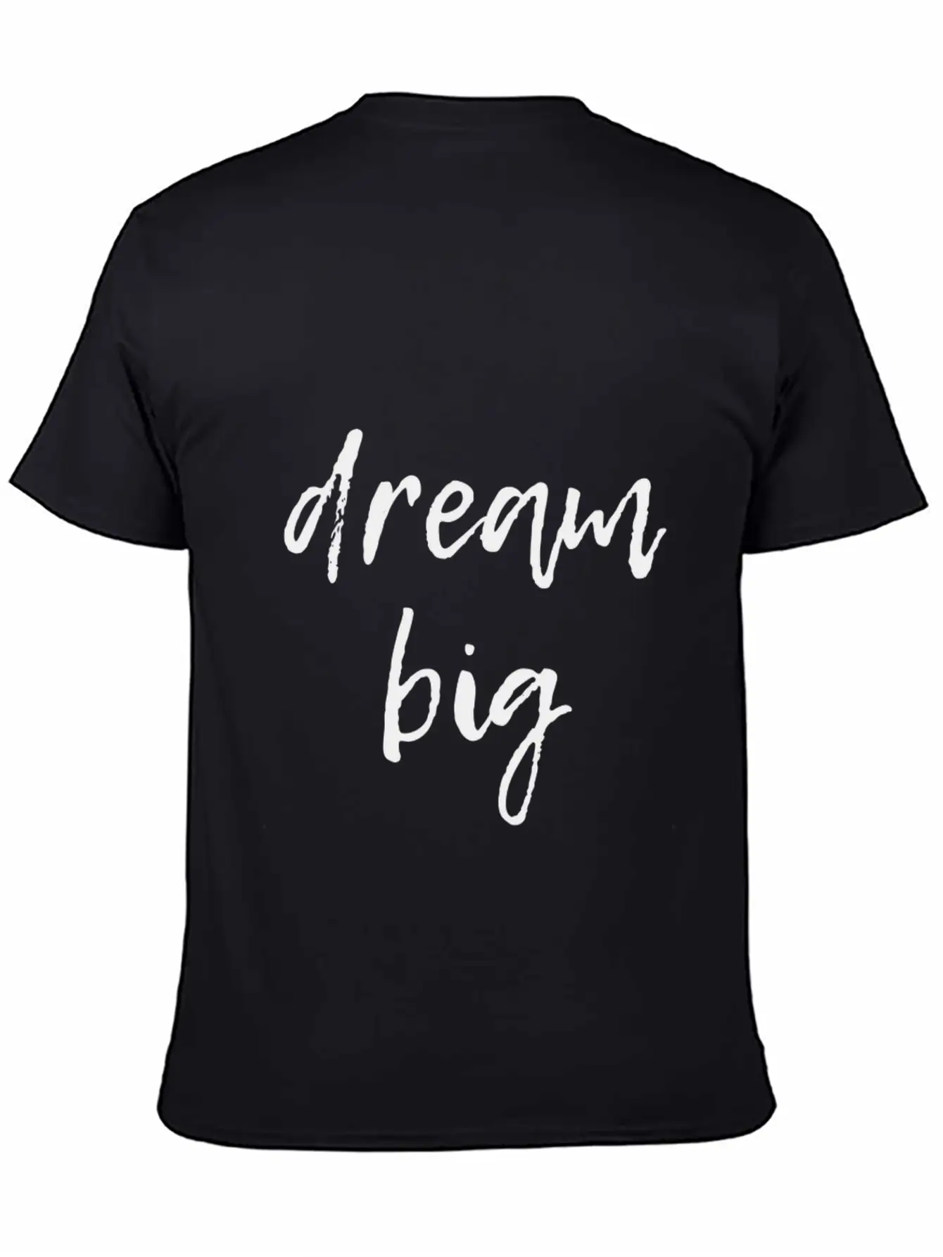 Dream Big Unisex Short Sleeve Soft Cotton T-Shirt – Casual Everyday Wear