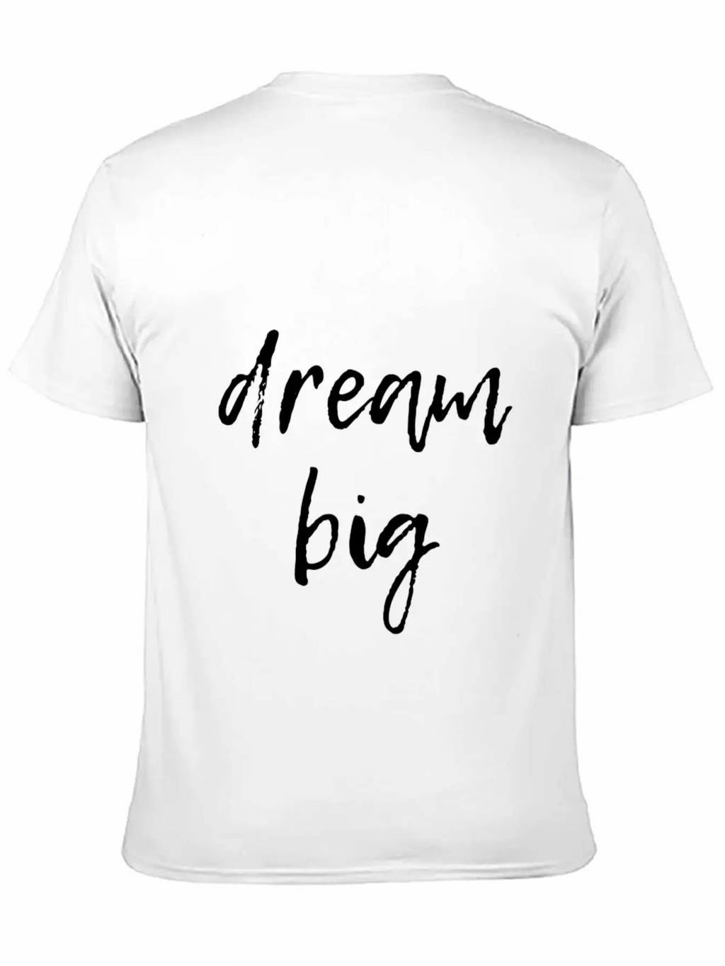 Dream Big Unisex Short Sleeve Soft Cotton T-Shirt – Casual Everyday Wear