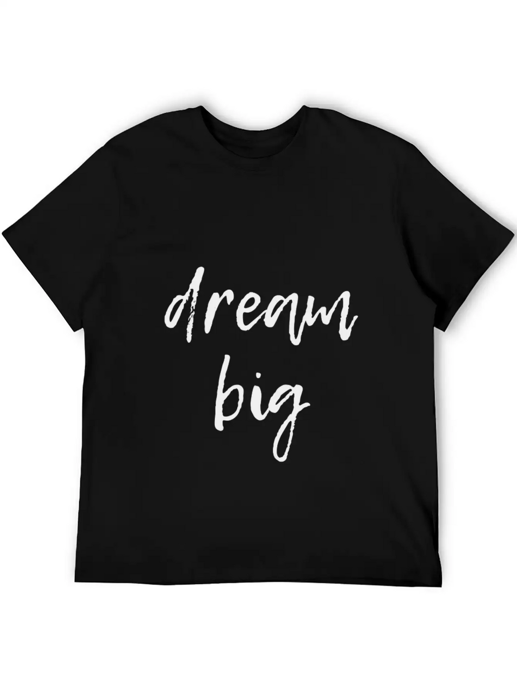 Dream Big Unisex Short Sleeve Soft Cotton T-Shirt – Casual Everyday Wear