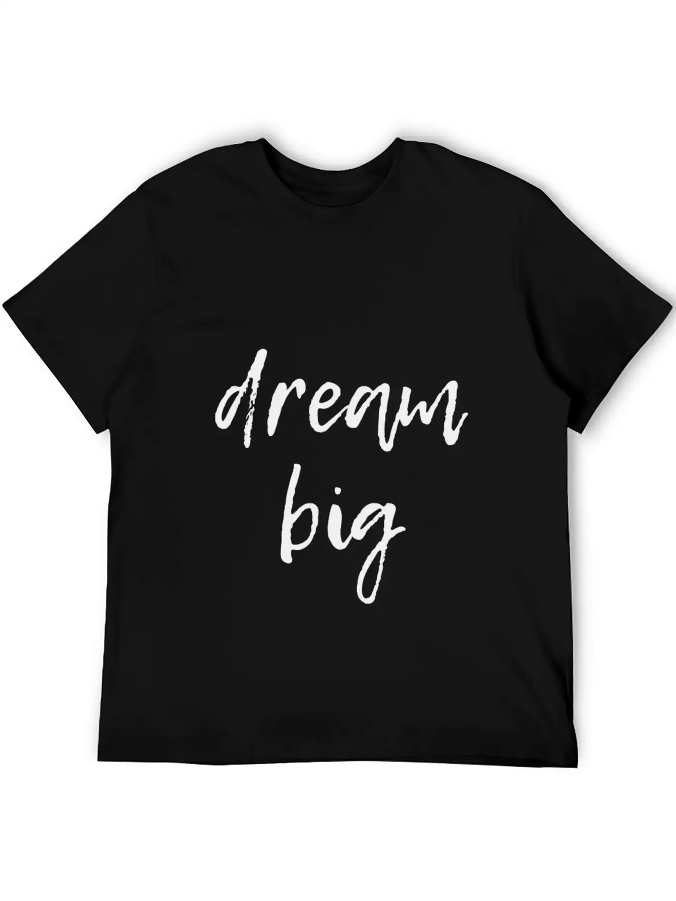Dream Big Unisex Short Sleeve Soft Cotton T-Shirt – Casual Everyday Wear