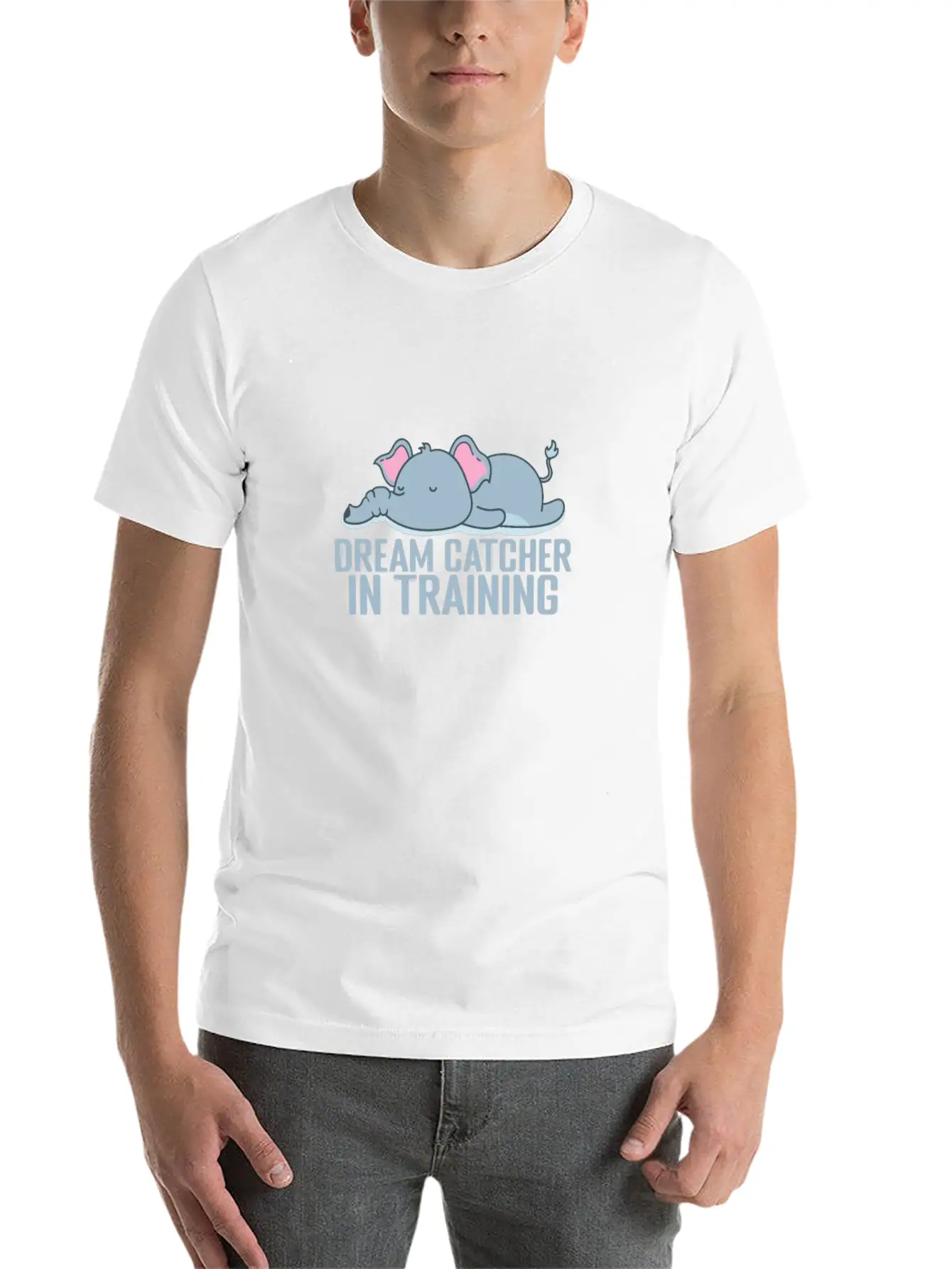 Dream Catcher In Training Pajamas Pyjamas Unisex Casual T-Shirt – Clean Design For Daily Comfort