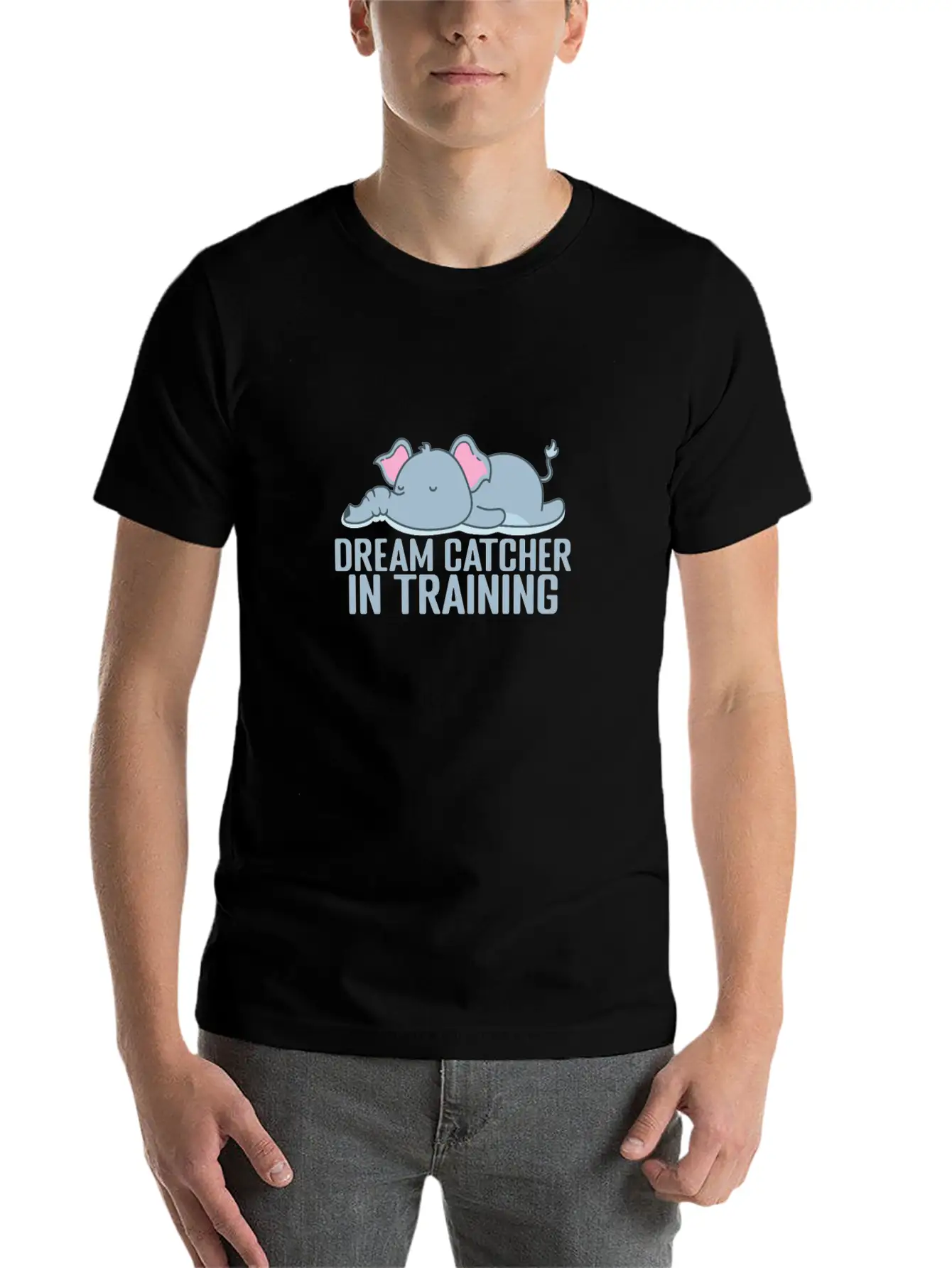 Dream Catcher In Training Pajamas Pyjamas Unisex Casual T-Shirt – Clean Design For Daily Comfort