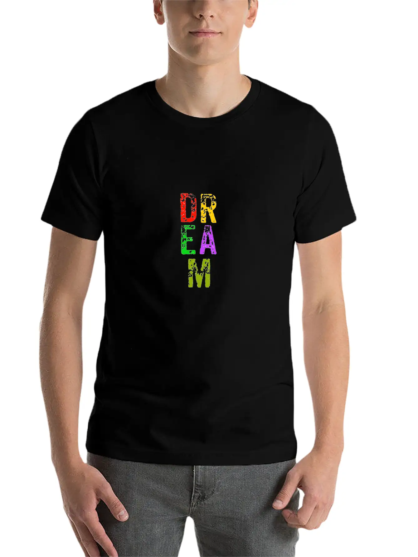 DREAM Essential Cotton Tee For Daily Outfits – Unisex Style