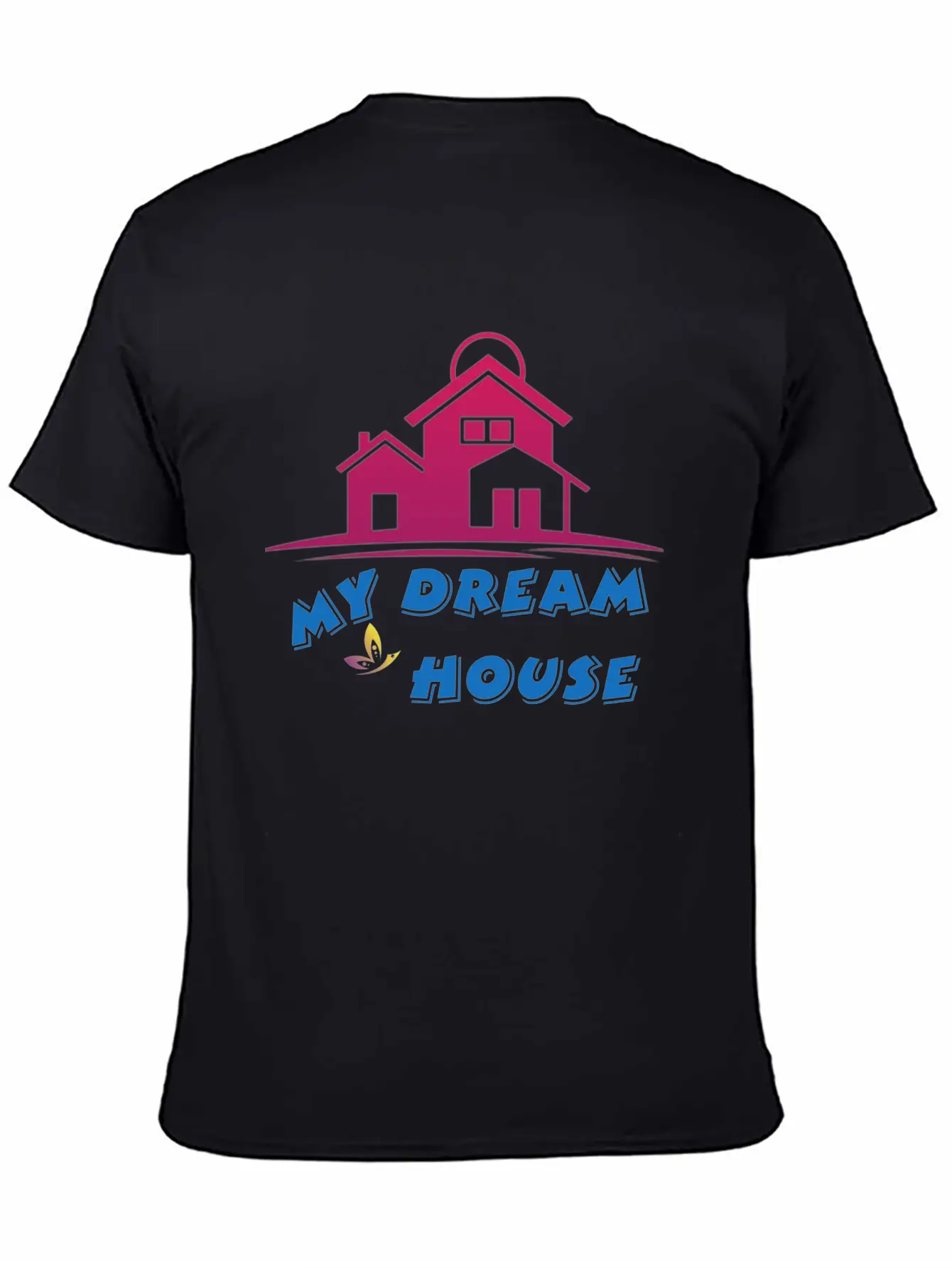 DREAM HOUSE Unisex Casual T-Shirt – Clean Design For Daily Comfort