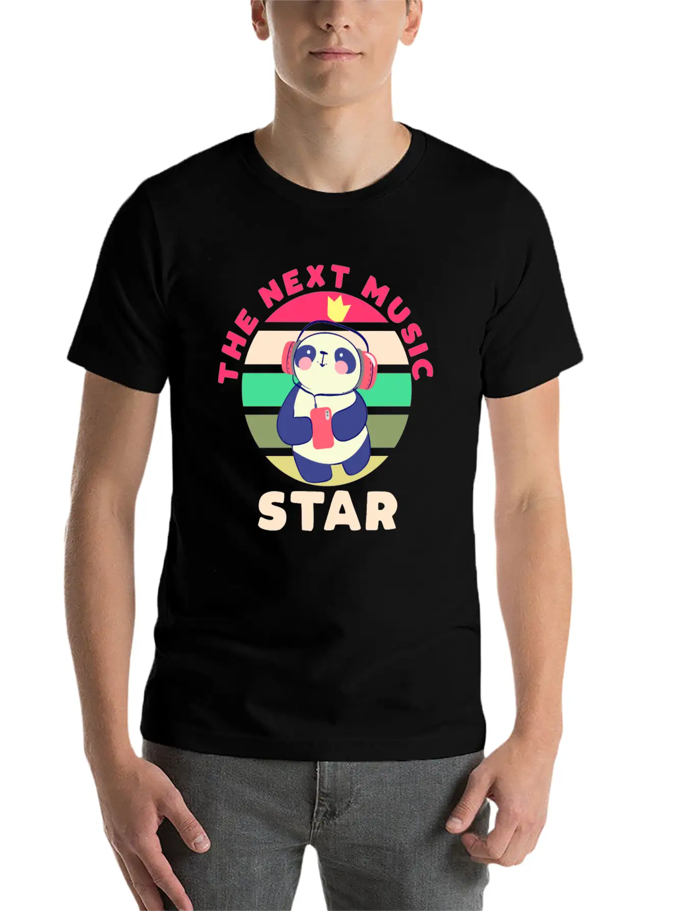 Dream Of A Music Career Classic Fit Graphic Tee For Daily Comfort – Unisex Cotton Shirt