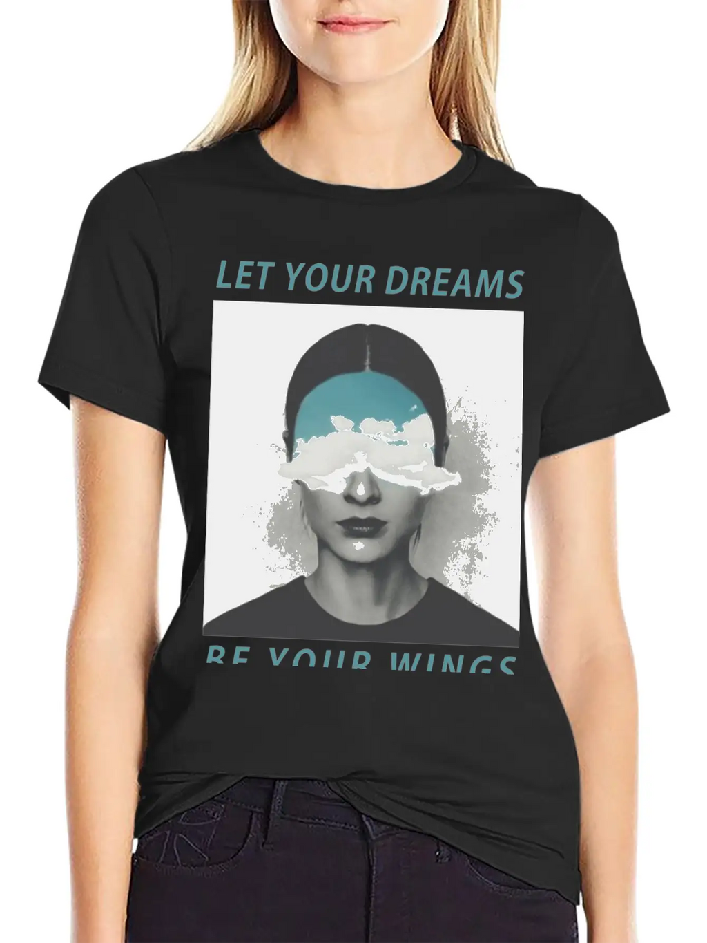 Dream Unisex Short Sleeve Soft Cotton T-Shirt – Casual Everyday Wear