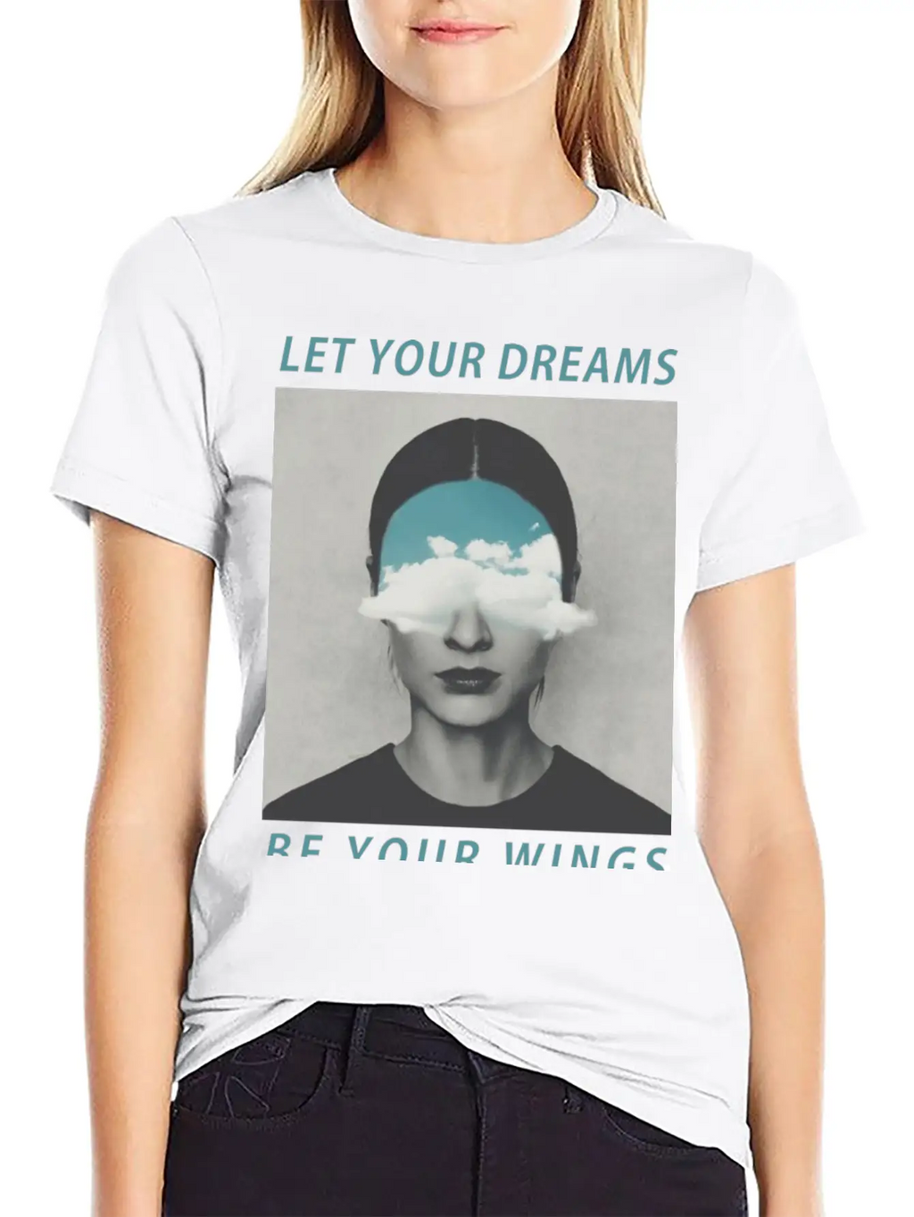 Dream Unisex Short Sleeve Soft Cotton T-Shirt – Casual Everyday Wear