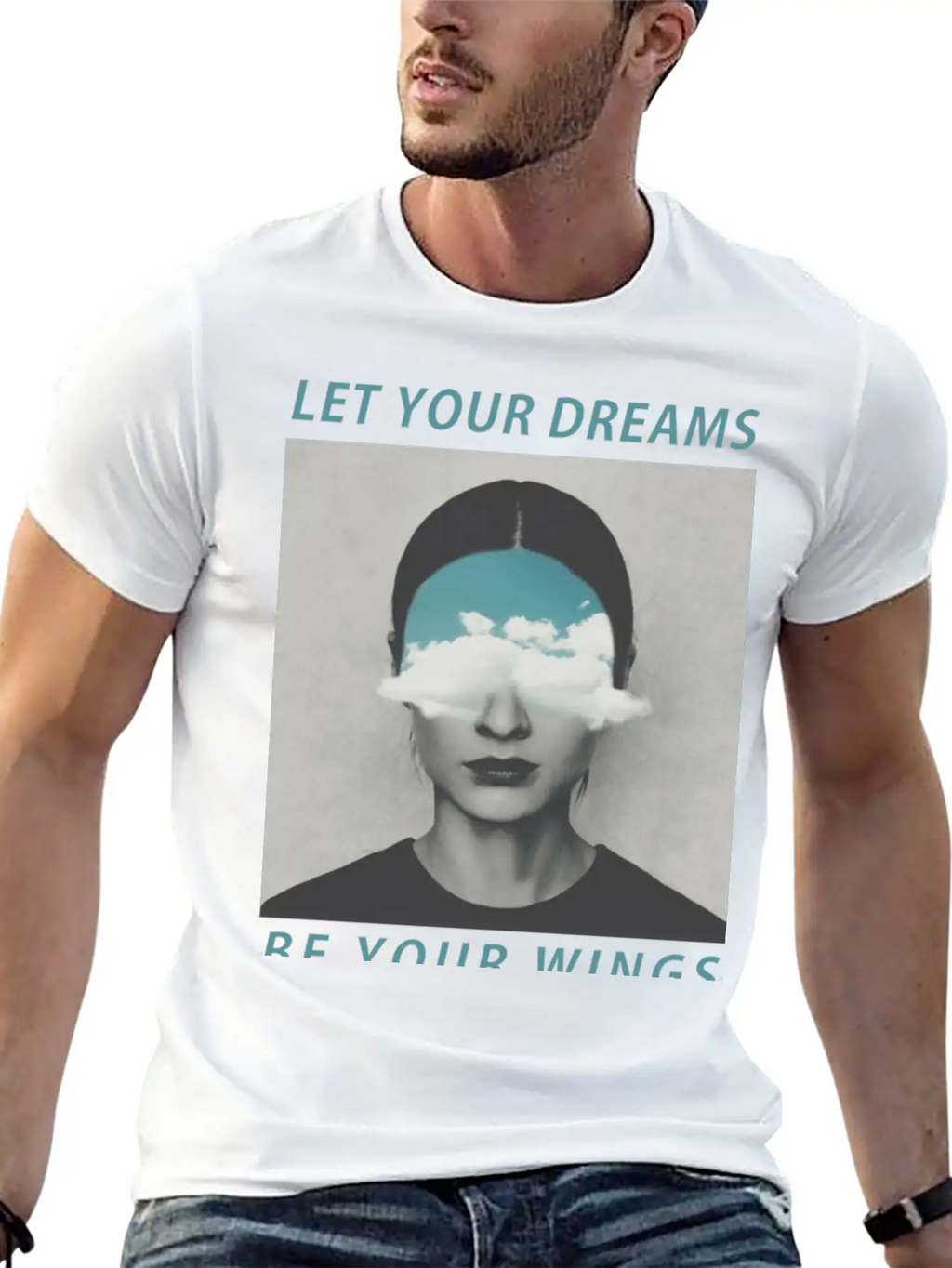 Dream Unisex Short Sleeve Soft Cotton T-Shirt – Casual Everyday Wear