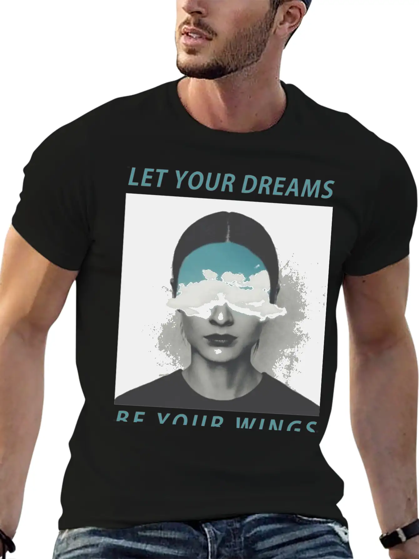 Dream Unisex Short Sleeve Soft Cotton T-Shirt – Casual Everyday Wear