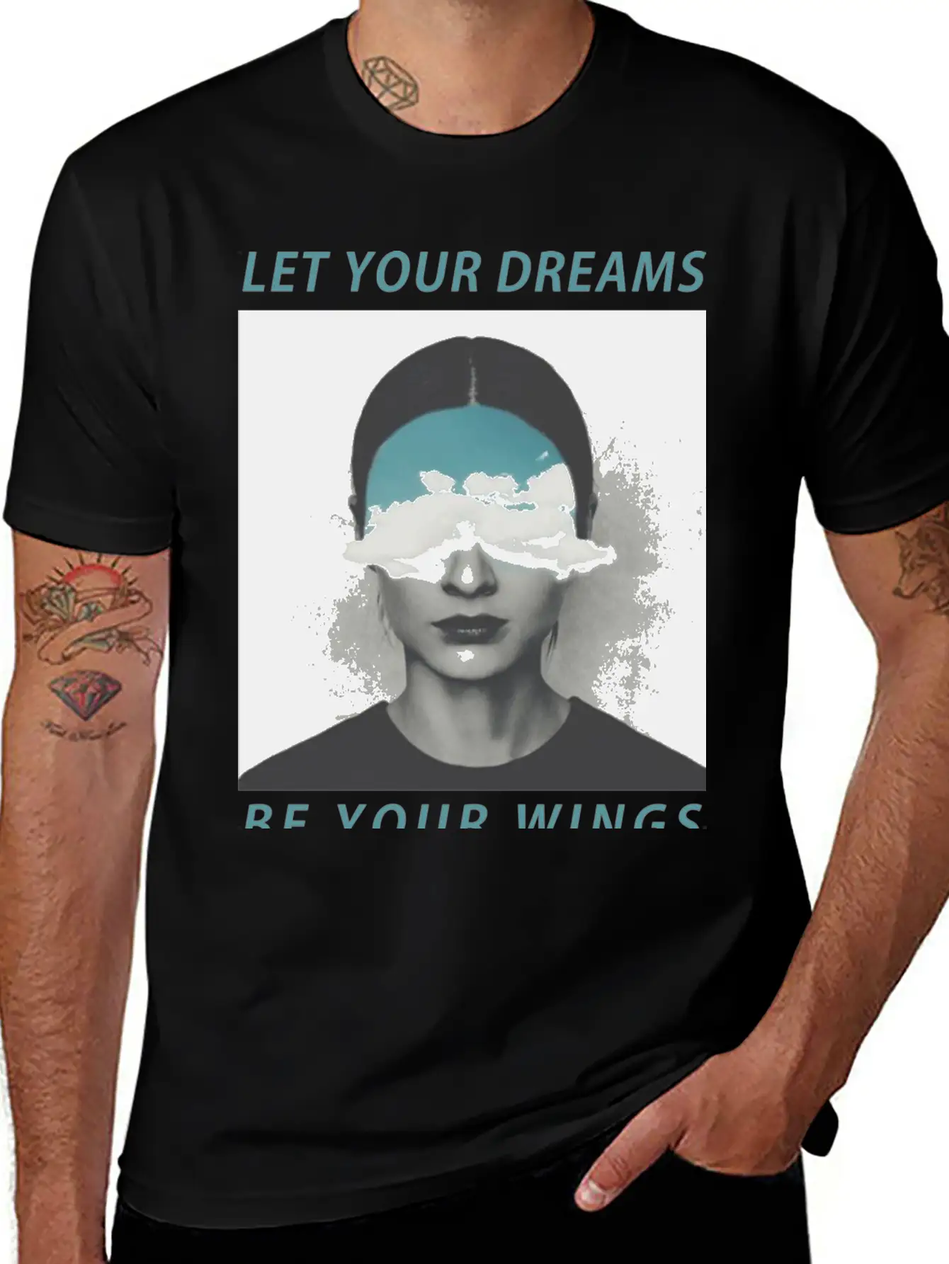Dream Unisex Short Sleeve Soft Cotton T-Shirt – Casual Everyday Wear