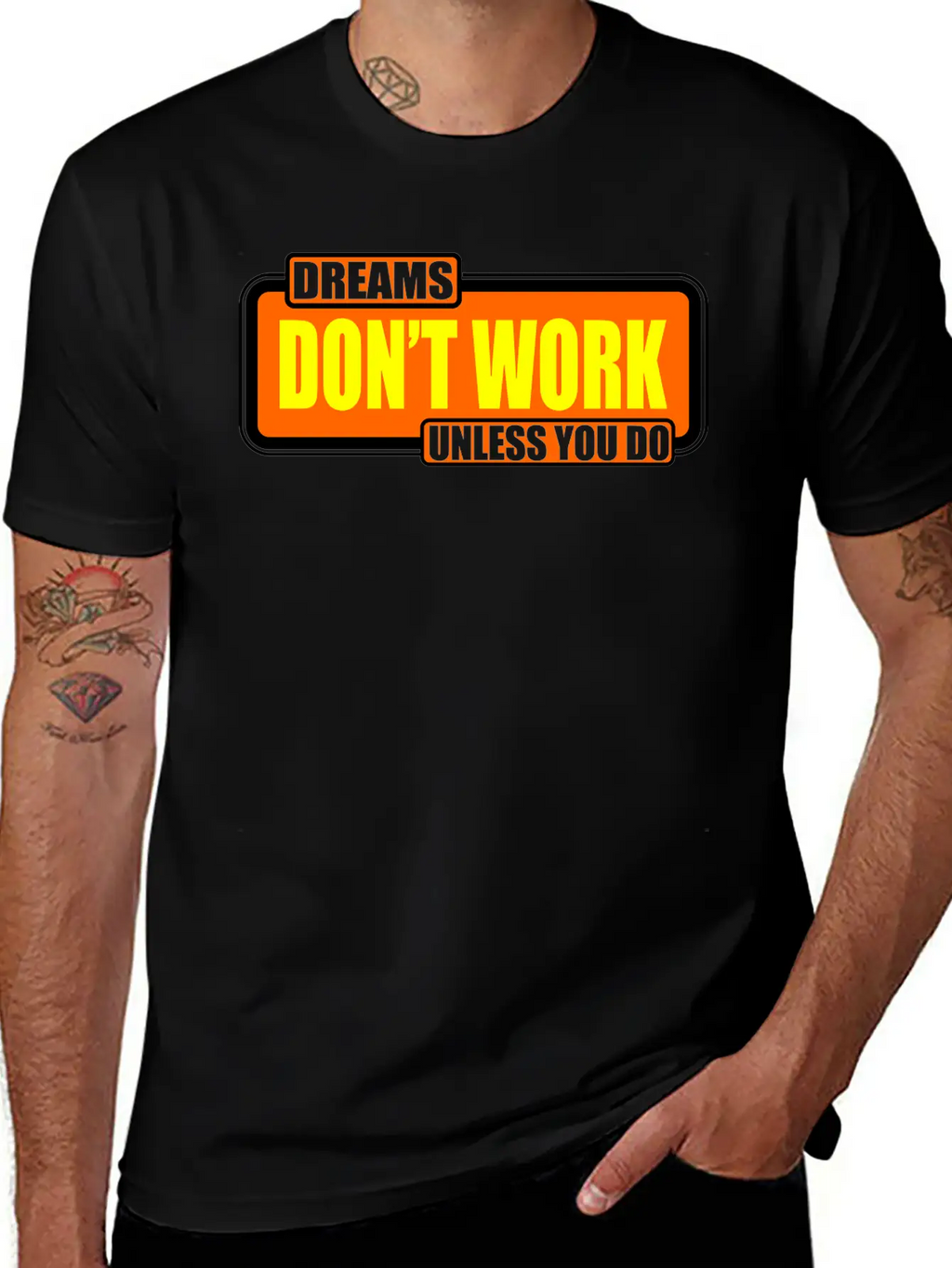 Dreams Breathable Graphic T-Shirt – Perfect For Casual Days