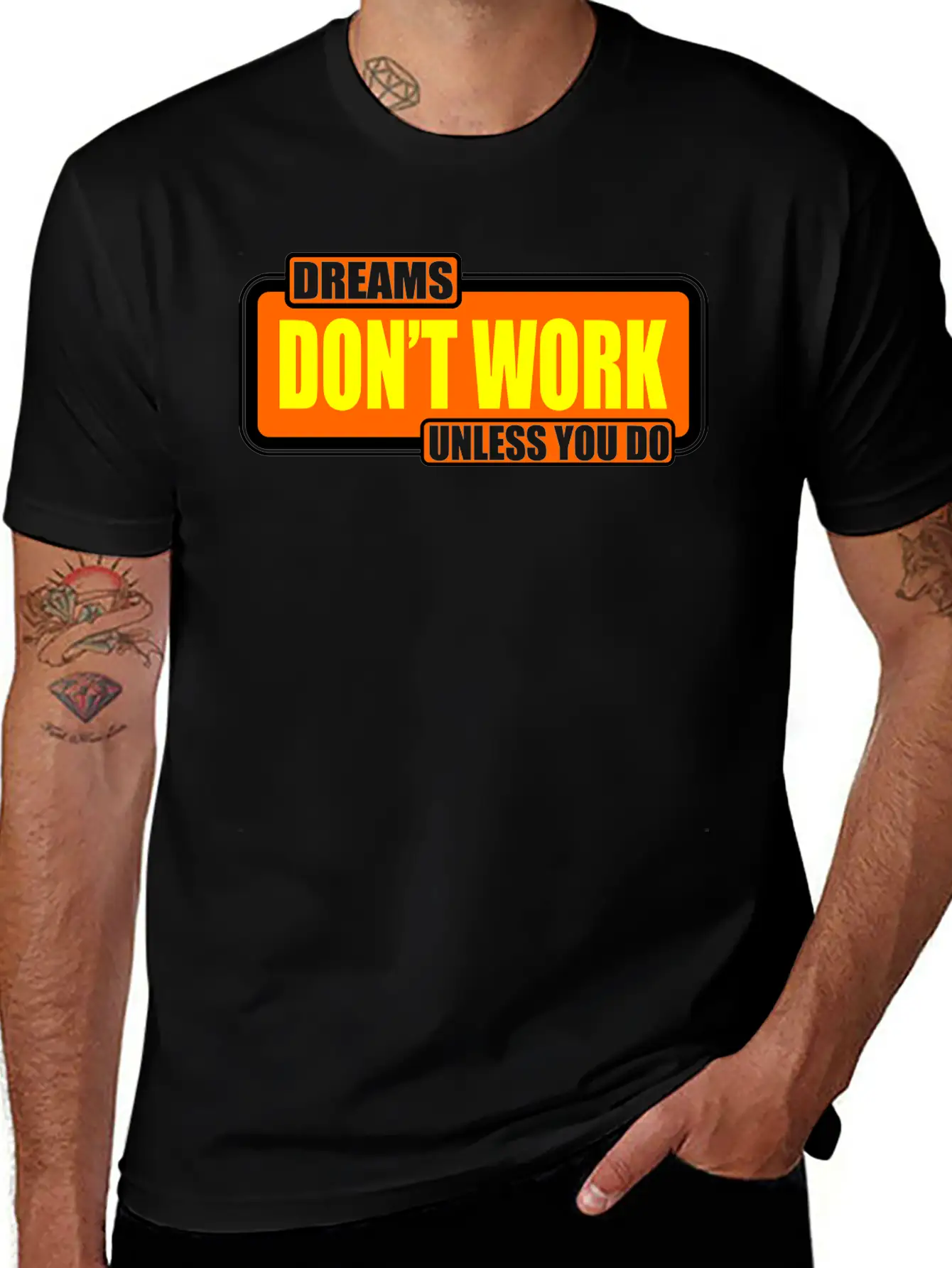 Dreams Breathable Graphic T-Shirt – Perfect For Casual Days