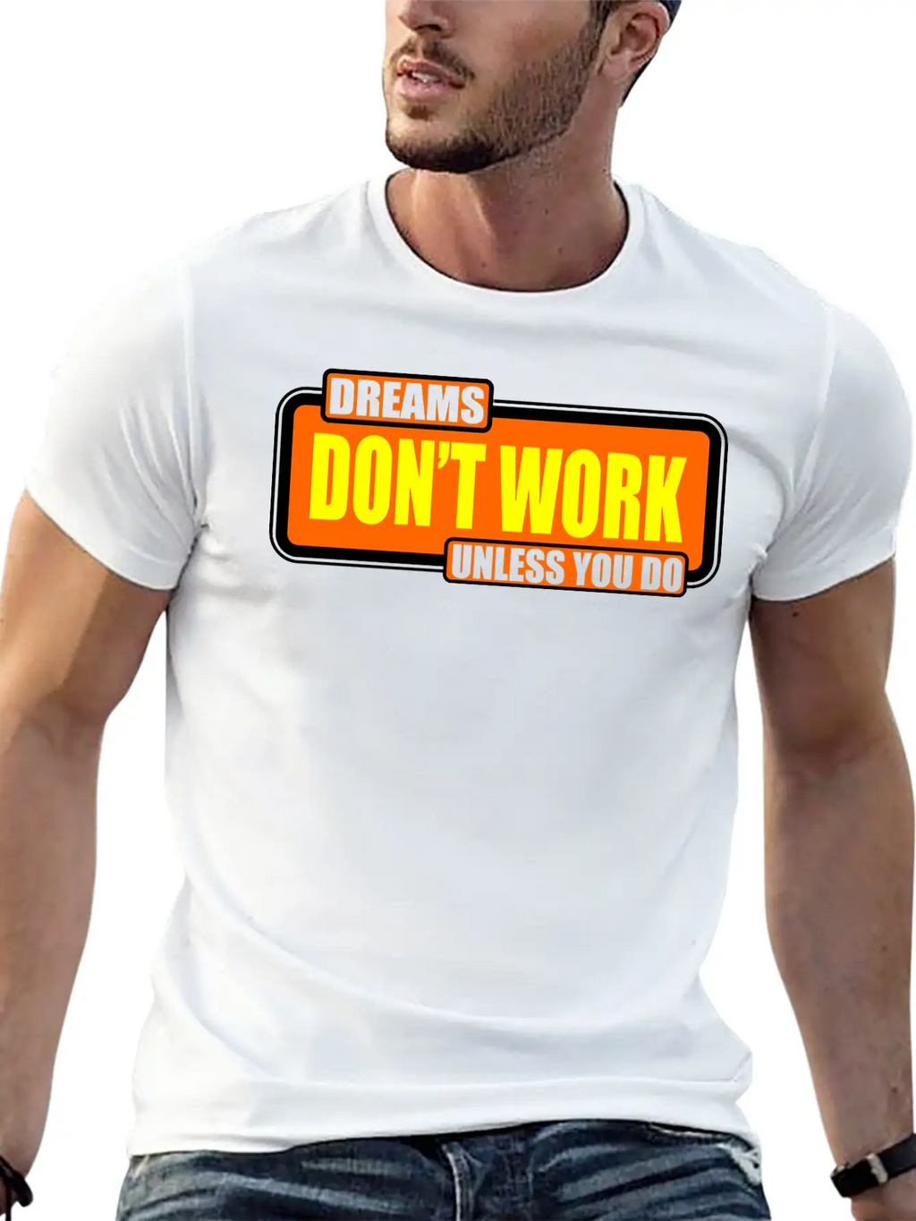 Dreams Breathable Graphic T-Shirt – Perfect For Casual Days