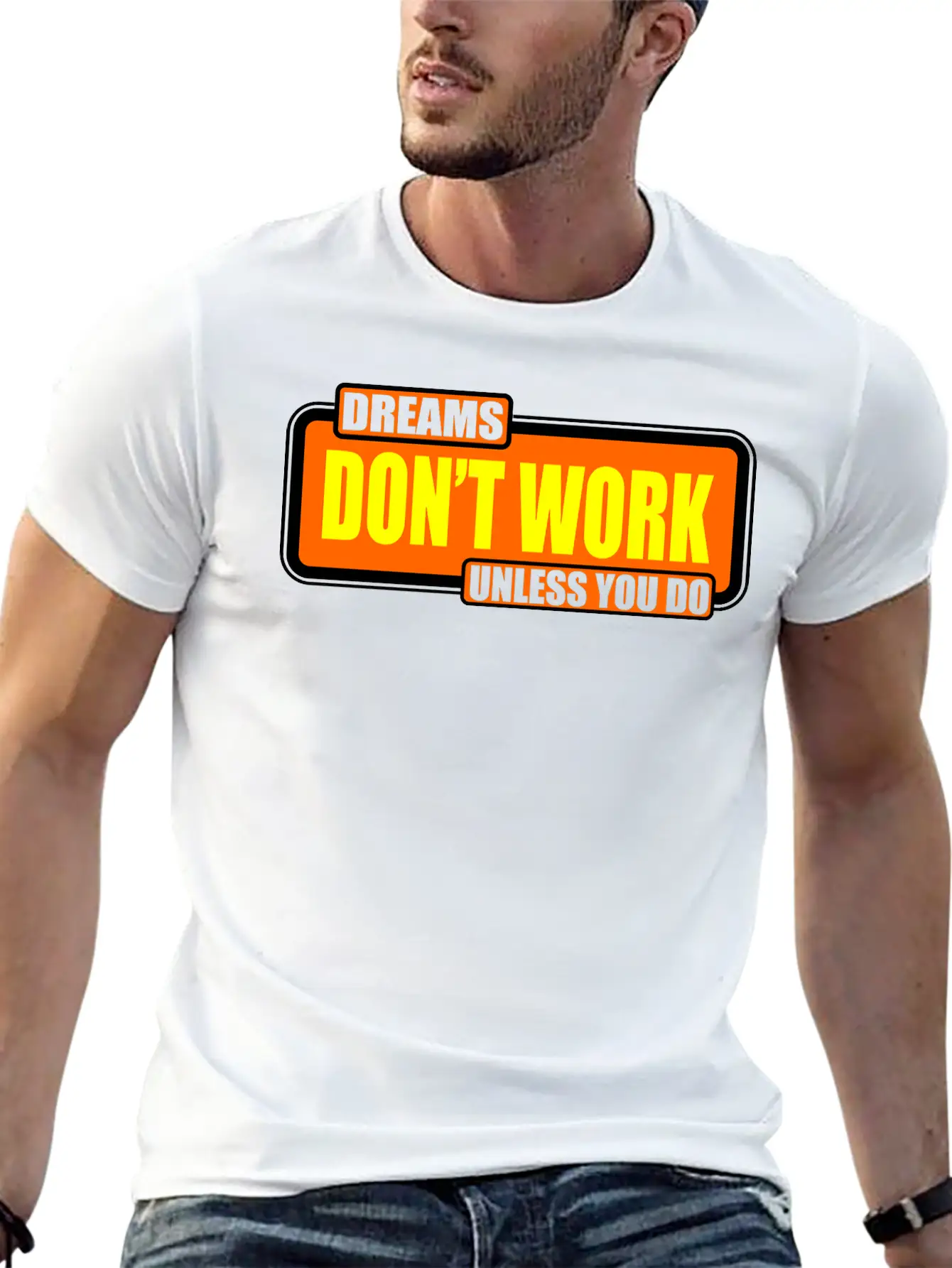 Dreams Breathable Graphic T-Shirt – Perfect For Casual Days