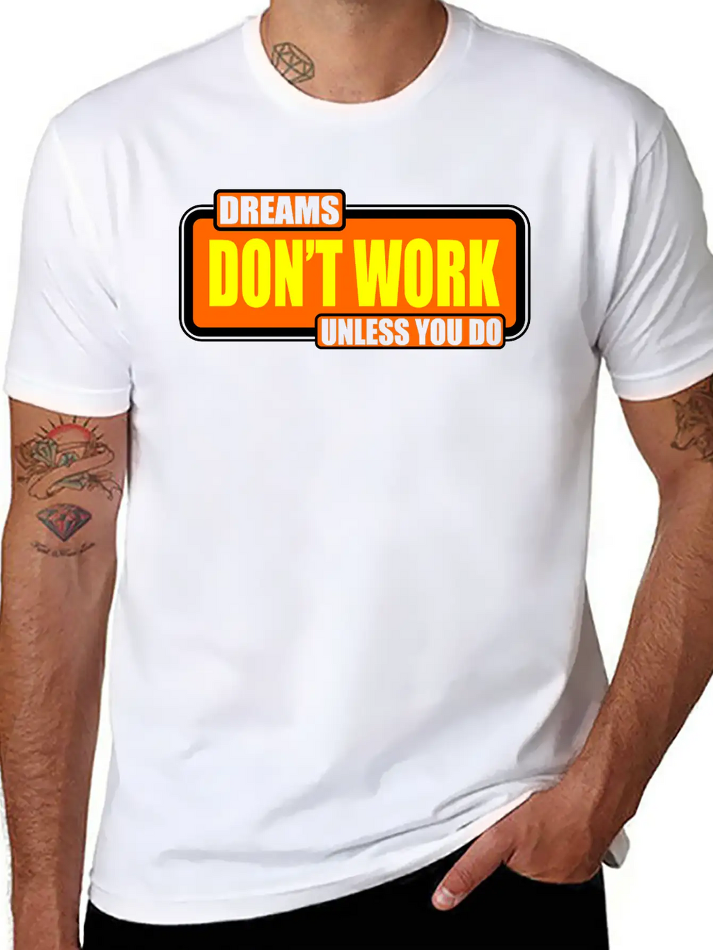 Dreams Breathable Graphic T-Shirt – Perfect For Casual Days