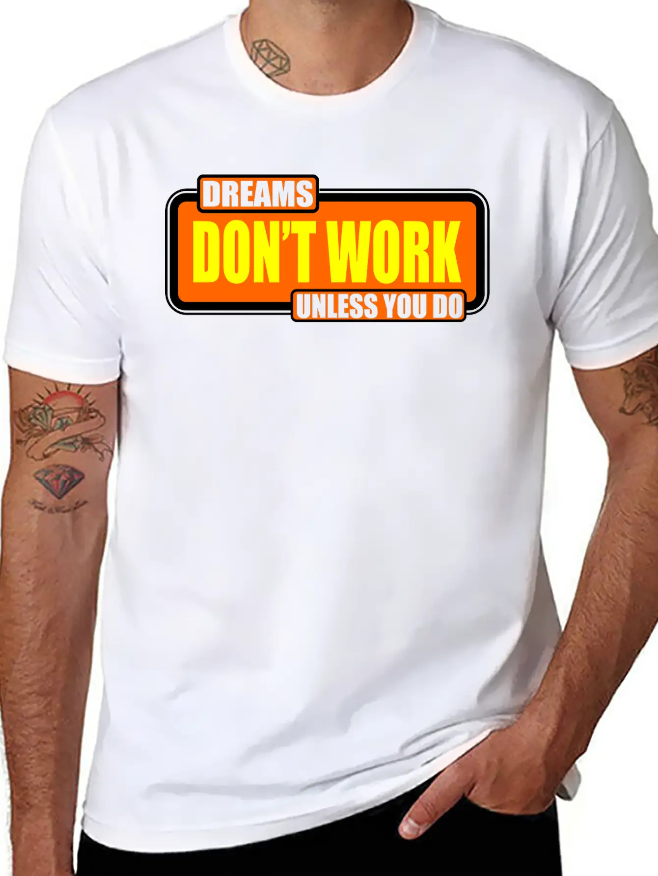 Dreams Breathable Graphic T-Shirt – Perfect For Casual Days