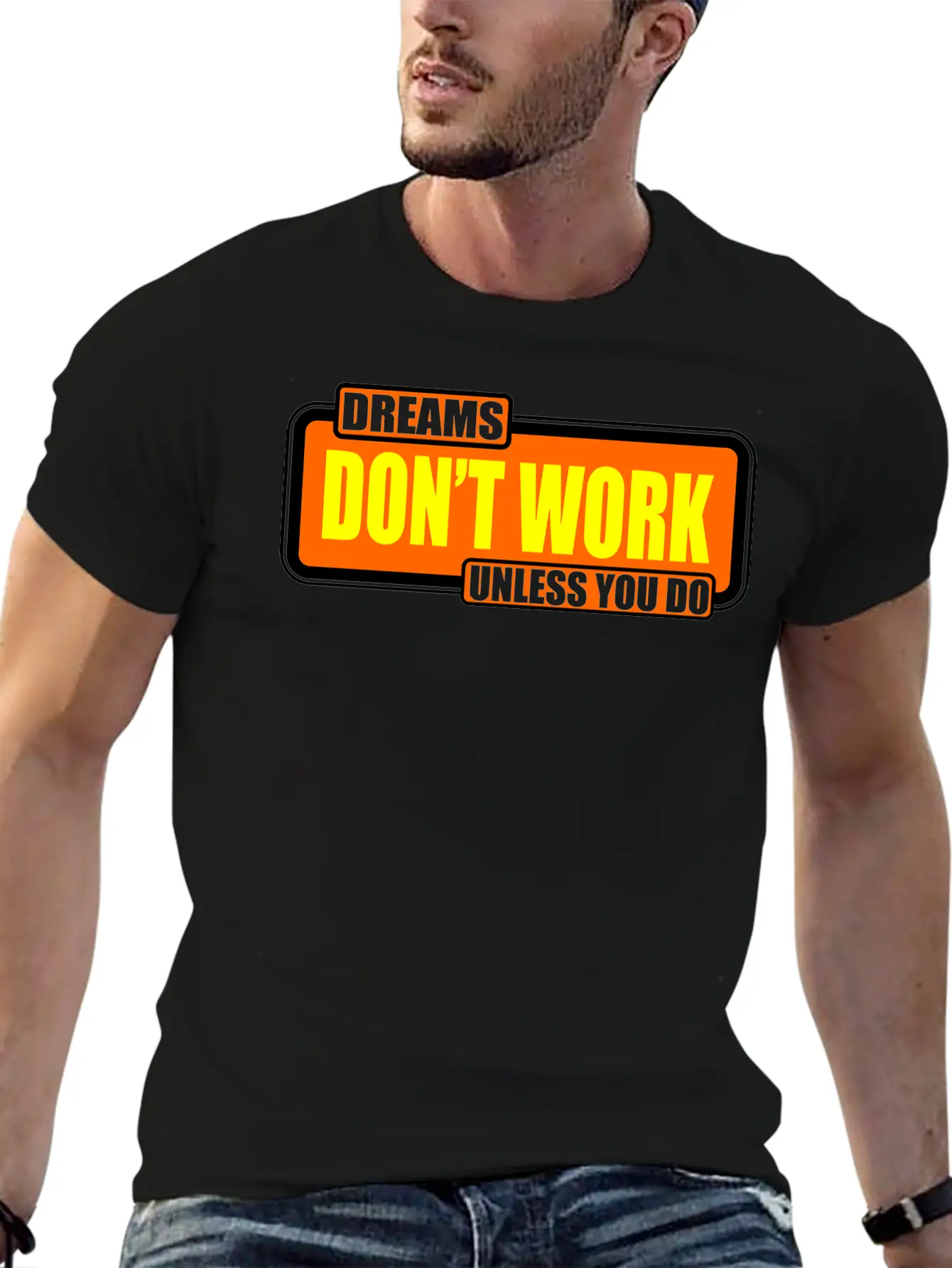 Dreams Breathable Graphic T-Shirt – Perfect For Casual Days