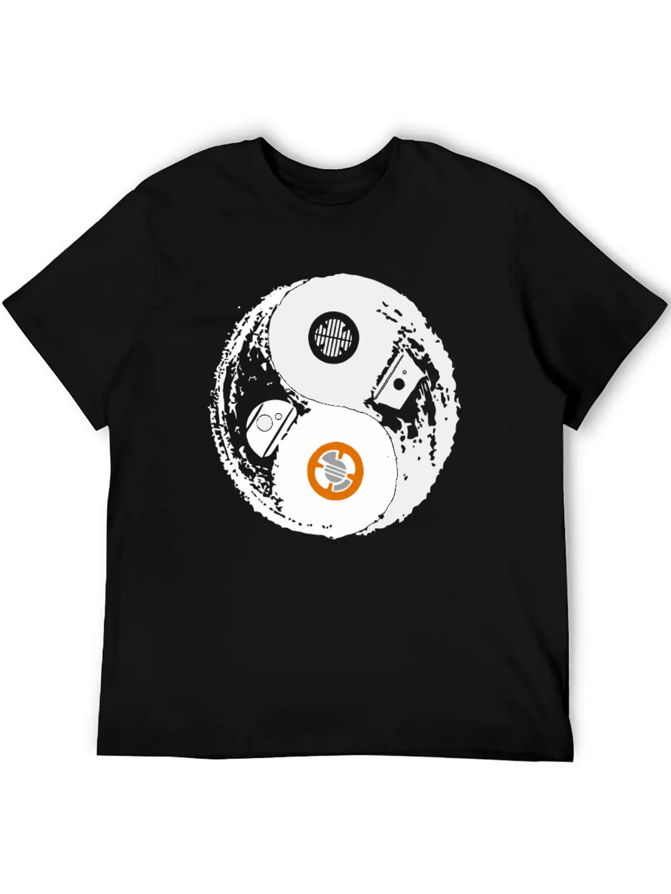 Droid Balance Unisex Short Sleeve Soft Cotton T-Shirt – Casual Everyday Wear